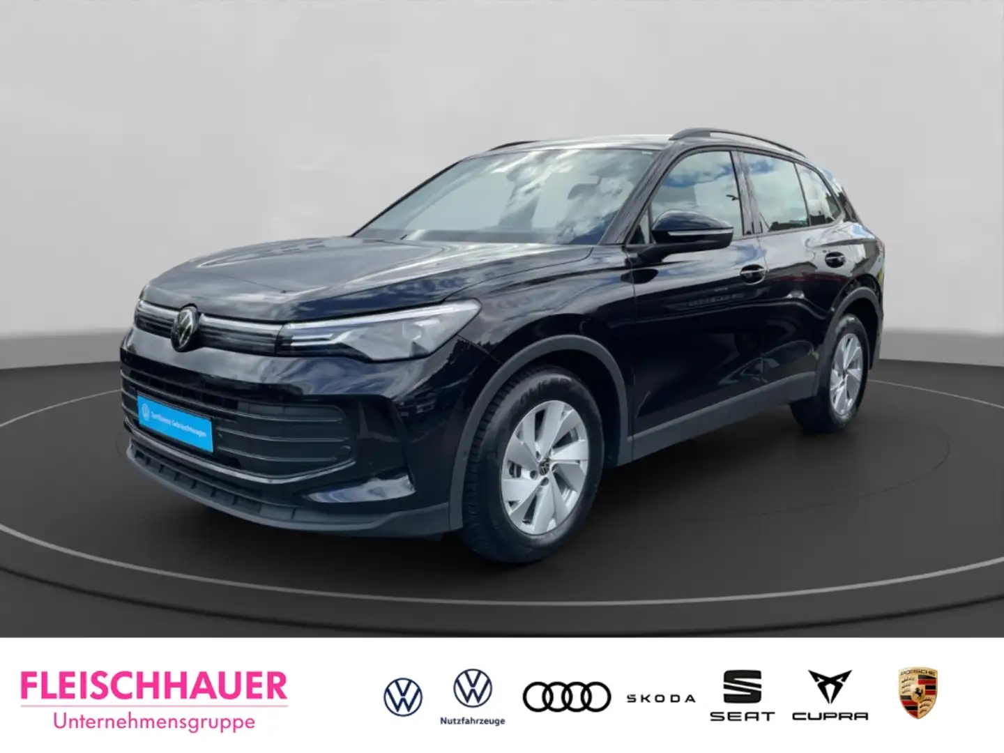 Volkswagen Tiguan 1.5 eTSI DSG AHK-el. klappb. Navi Digitales Cockpi Schwarz - 1
