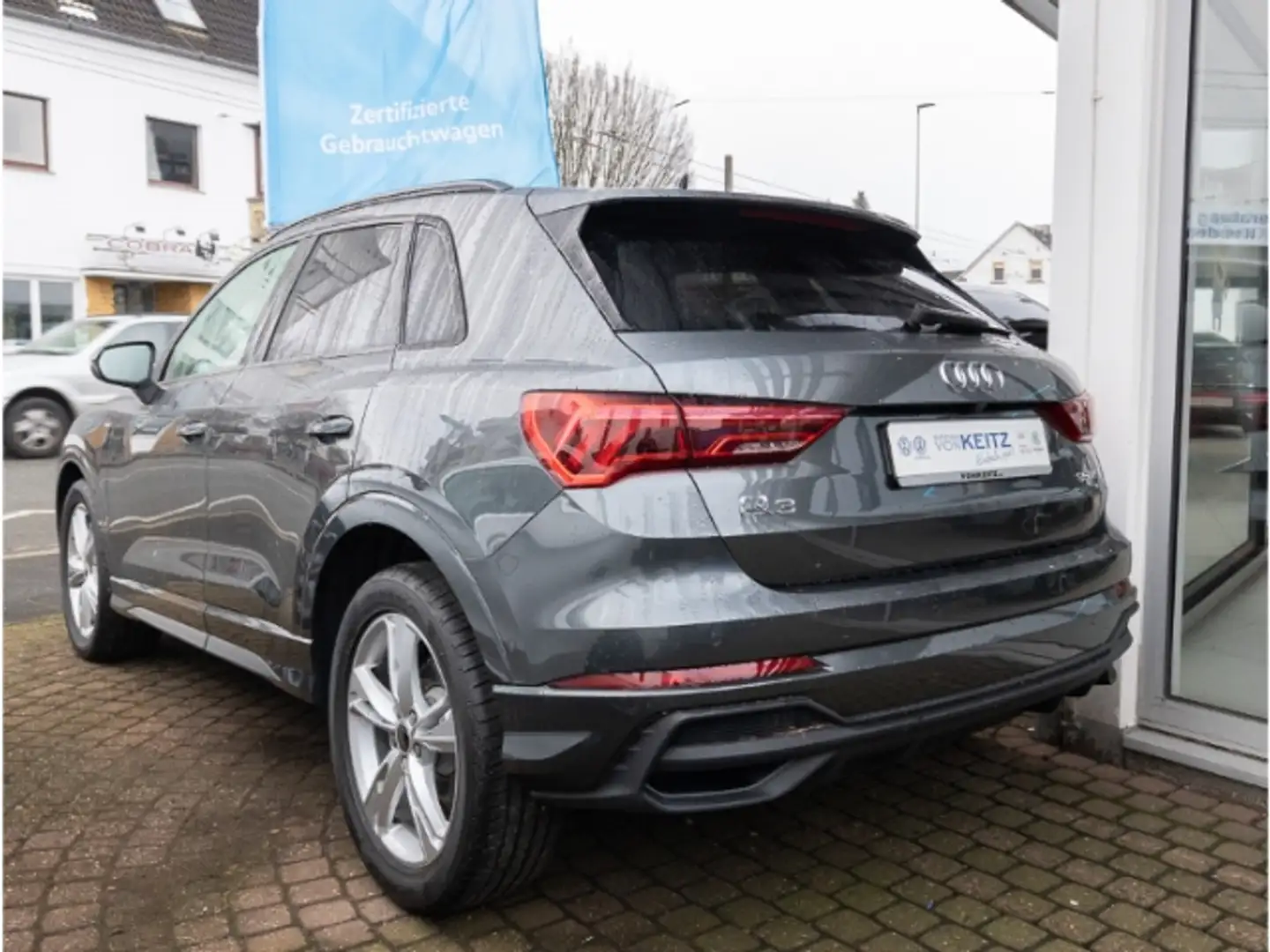 Audi Q3 35 TFSI S TRONIC S LINE +S/LHZ+NAVI+EHK+RFK++ Gris - 2