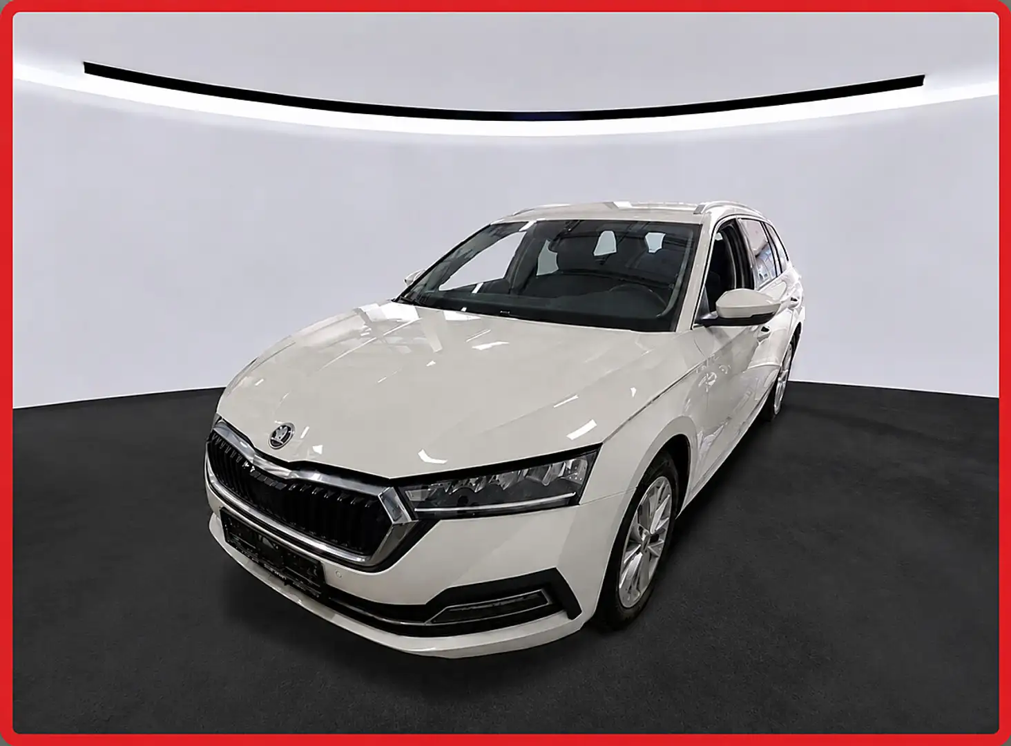 Skoda Octavia 2,0 TDI+NAV+AHK+Standheizung+LED Weiß - 1