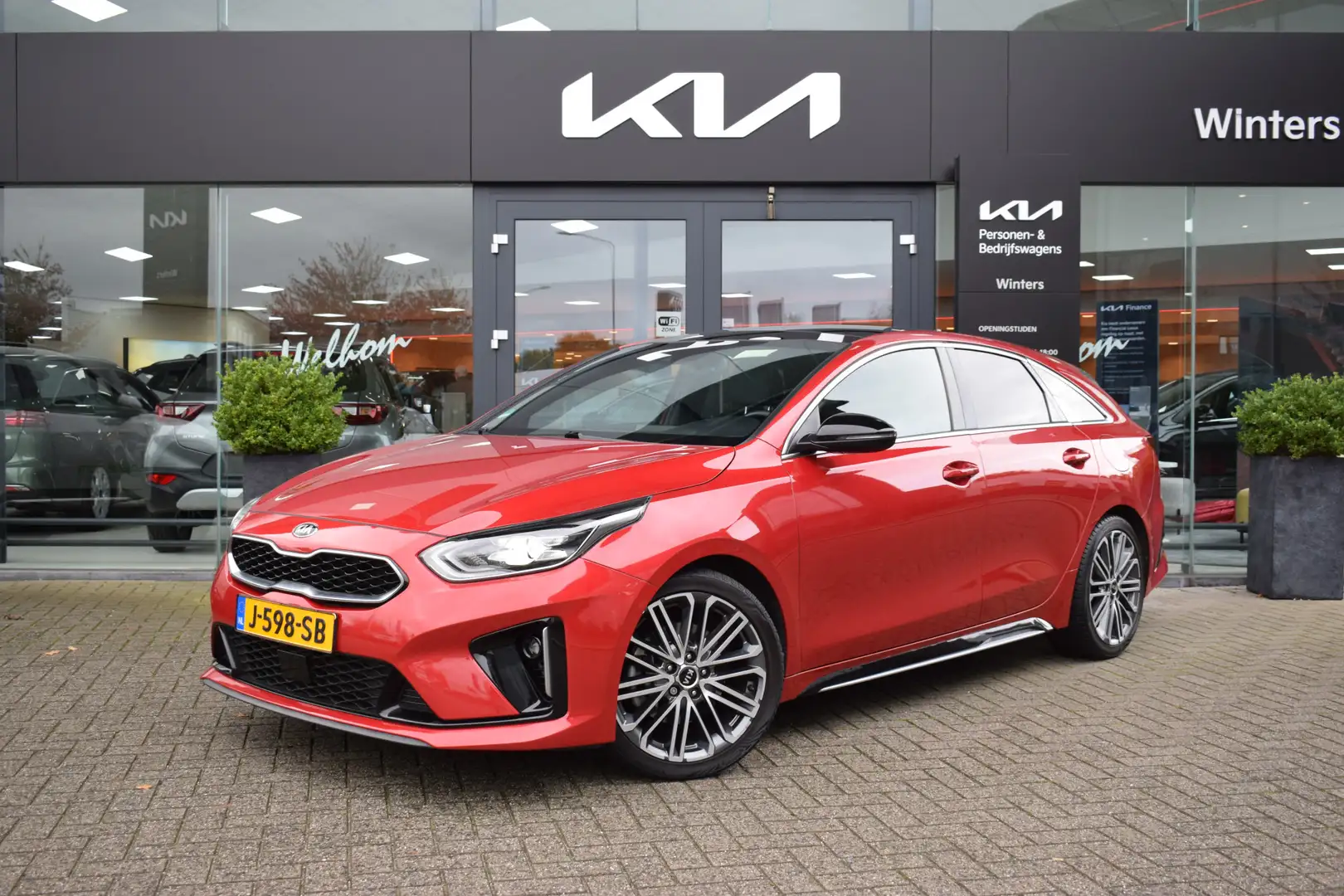 Kia ProCeed / pro_cee'd 1.4 T-GDi/140pk GT-PlusLine DCT7/Autom. | Cruise C Rouge - 1