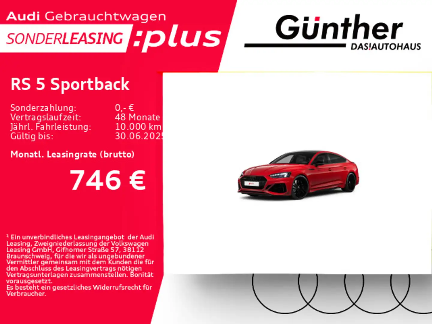 Audi RS5 +WINTERRÄDER+PANORAMADACH+280 KM/H Rot - 1