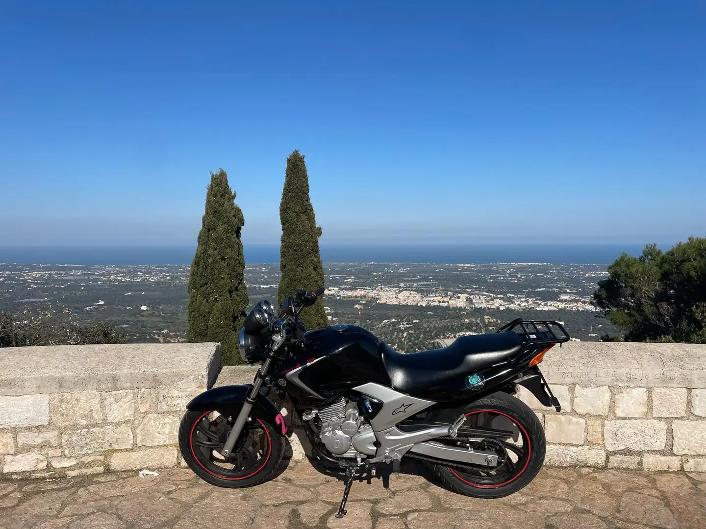 Yamaha YBR 250 Negru - 1