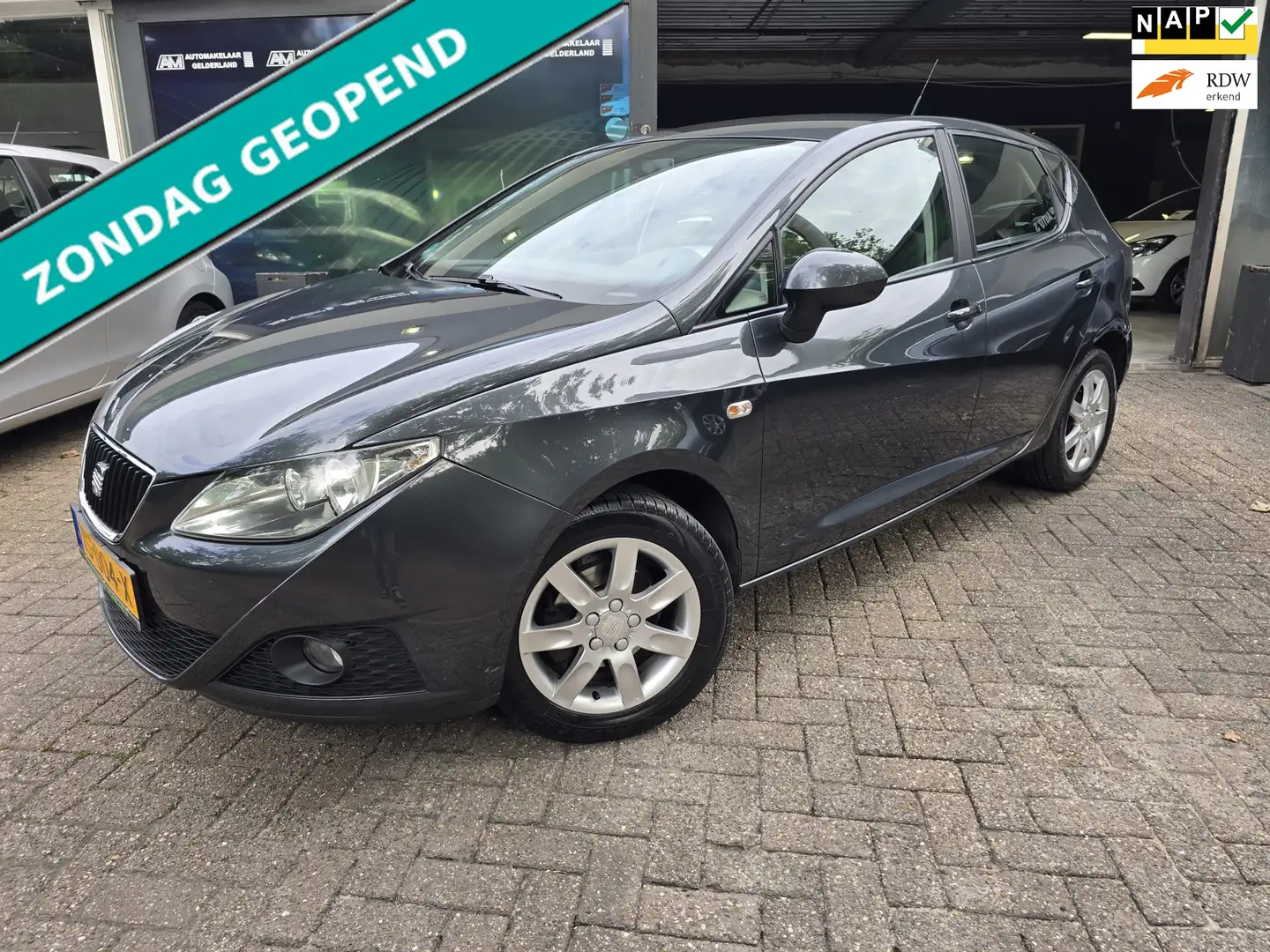 SEAT Ibiza 1.2 Beat | 12MND GARANTIE | AIRCO | NAVI | CRUISE Grijs - 1