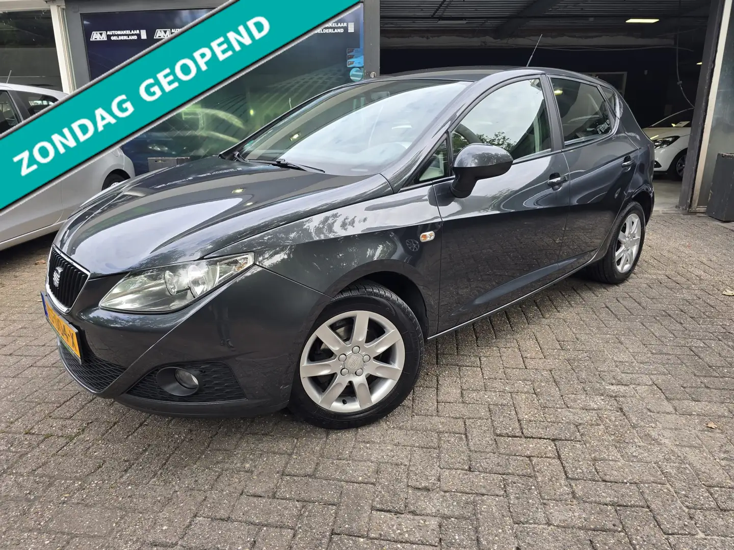 SEAT Ibiza 1.2 Beat | 12MND GARANTIE | AIRCO | NAVI | CRUISE Grigio - 1