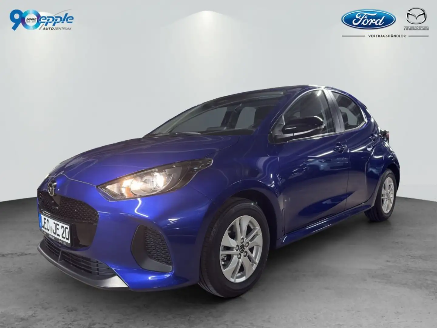 Mazda 2 Hybrid 1.5 VVT-i 116 CVT CENTRE-LINE Bleu - 1
