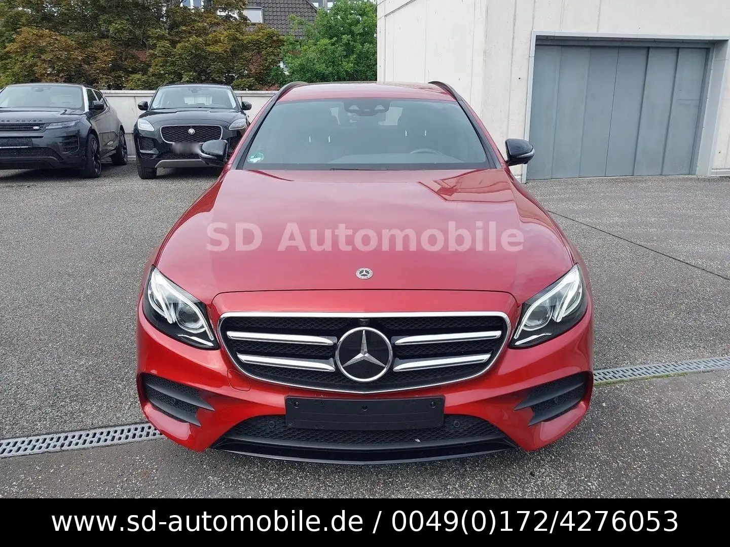 Mercedes-Benz E 300 T AMG LINE + 20"ZOLL+WIDSCREEN+DESIGNO Czerwony - 2