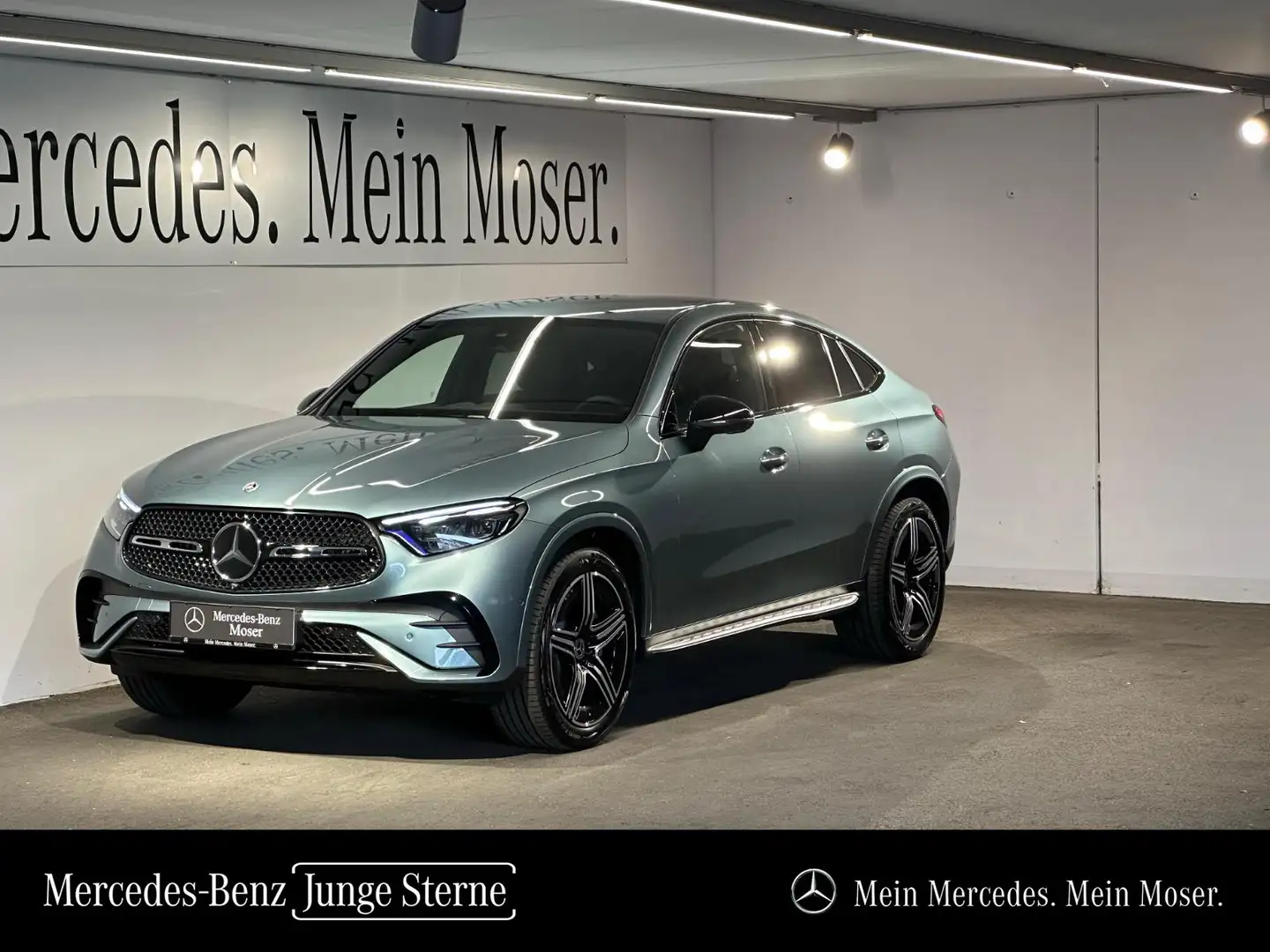 Mercedes-Benz GLC 220 d 4MATIC Coupé AMG Line Silber - 1