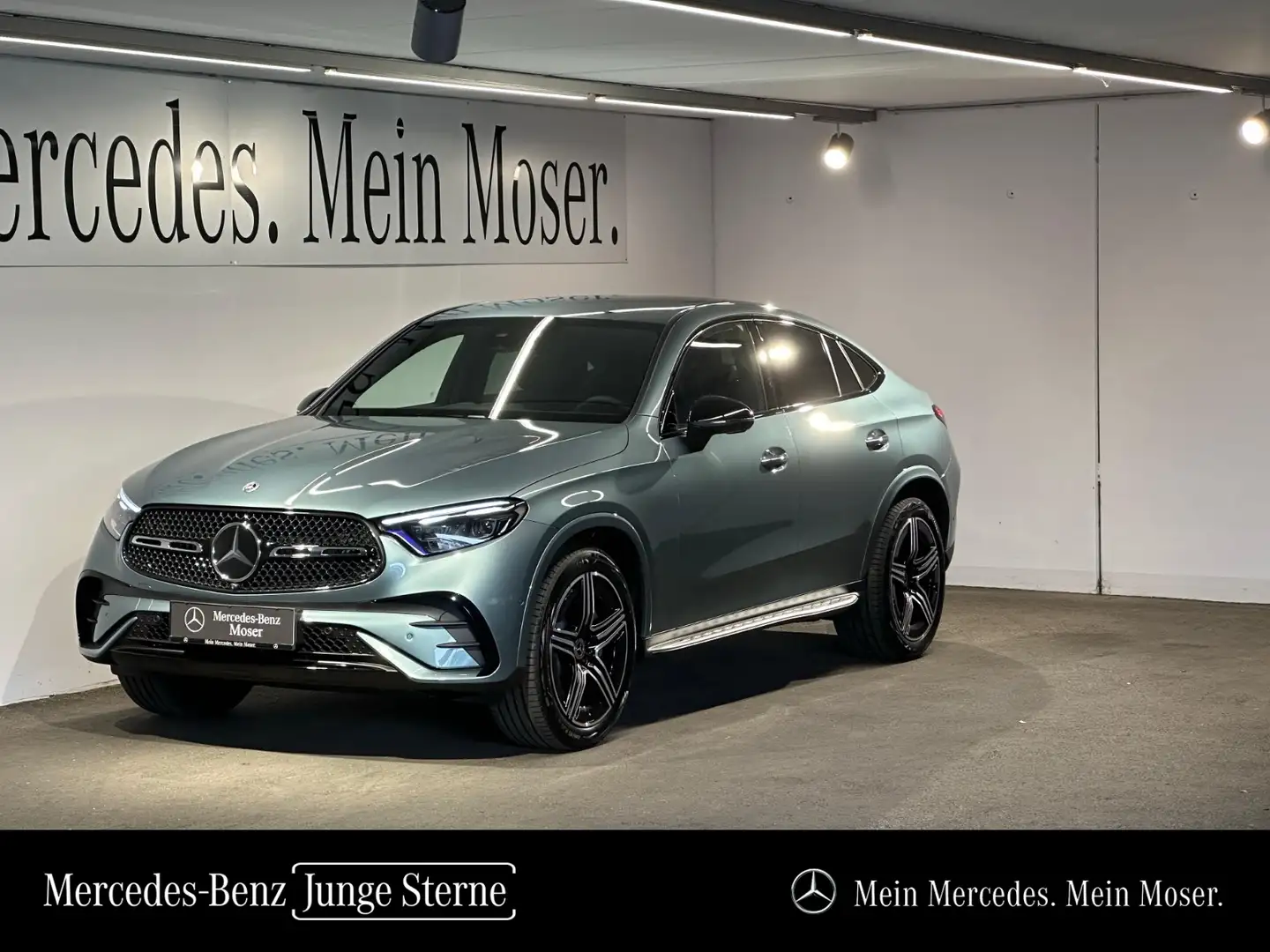 Mercedes-Benz GLC 220 d 4MATIC Coupé AMG Line Argent - 1