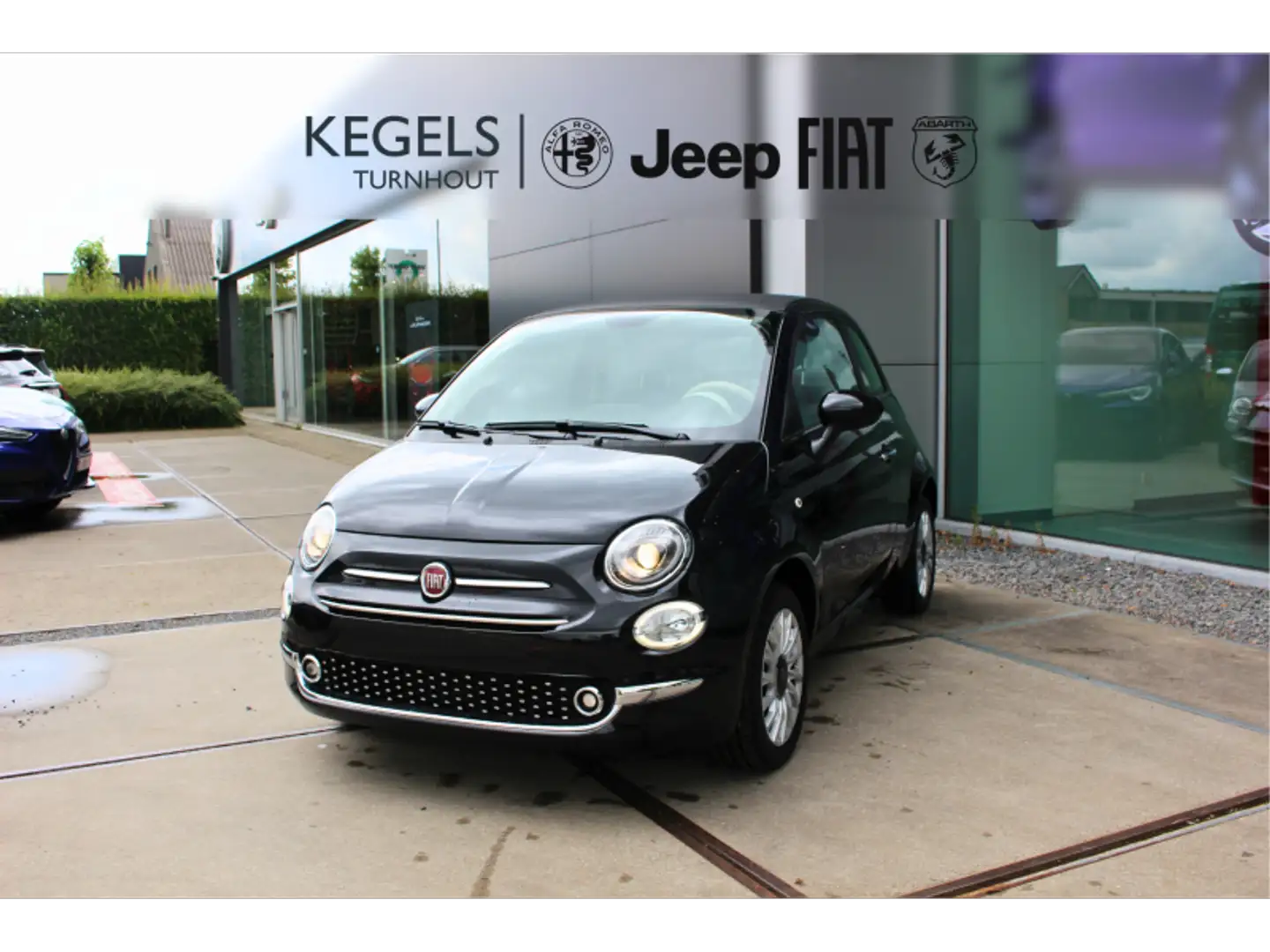 Fiat 500C Dolce Vita Hybrid Noir - 1