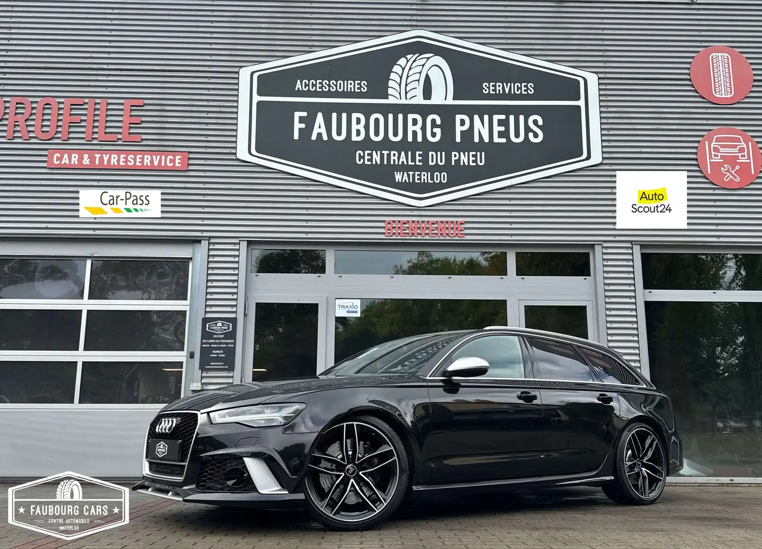 Audi RS6 *RS6-PERFORMANCE*1-PROP/1-OWNER*FULL-AUDI-SERVICE* Schwarz - 1