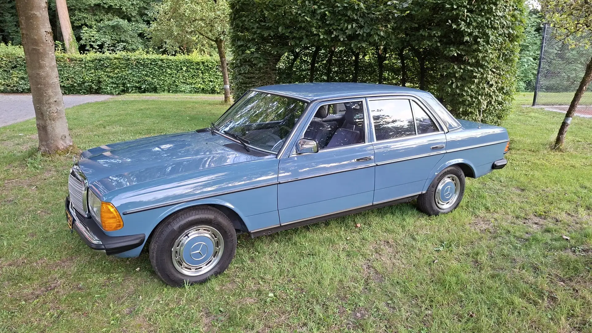 Mercedes-Benz 200 W123 230 E Синій - 1