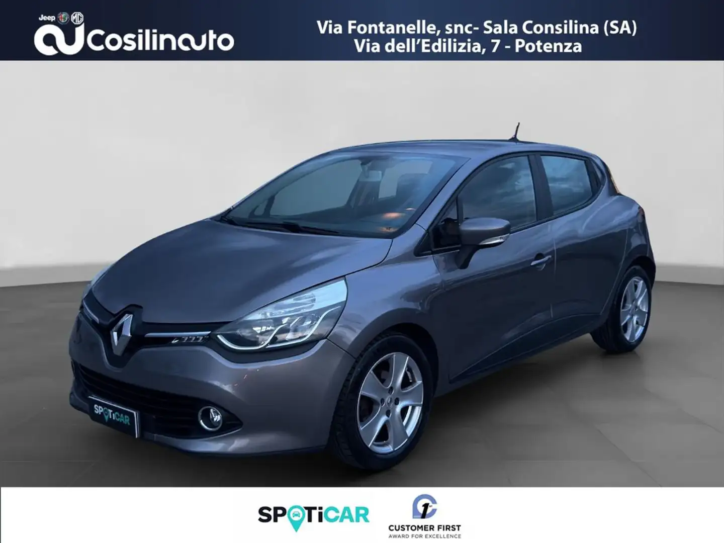 Renault Clio 1.5 dCi 8V 75 CV 5 porte Intens Gris - 1