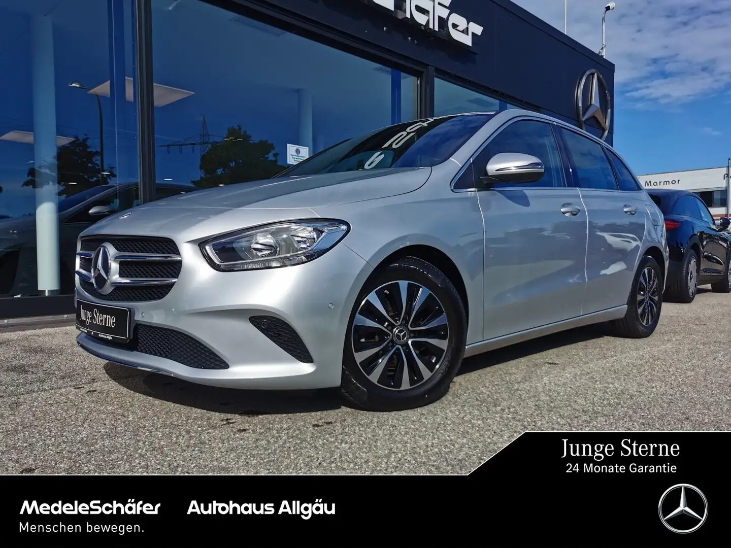 Mercedes-Benz B 180 B 180 Progressive 7G Park Business Kamera MBUX Tel Silber - 1