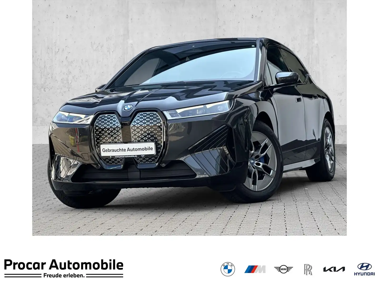 BMW iX xDrive40 M Sport AHK DA PA LASER H/K DAB Grau - 1