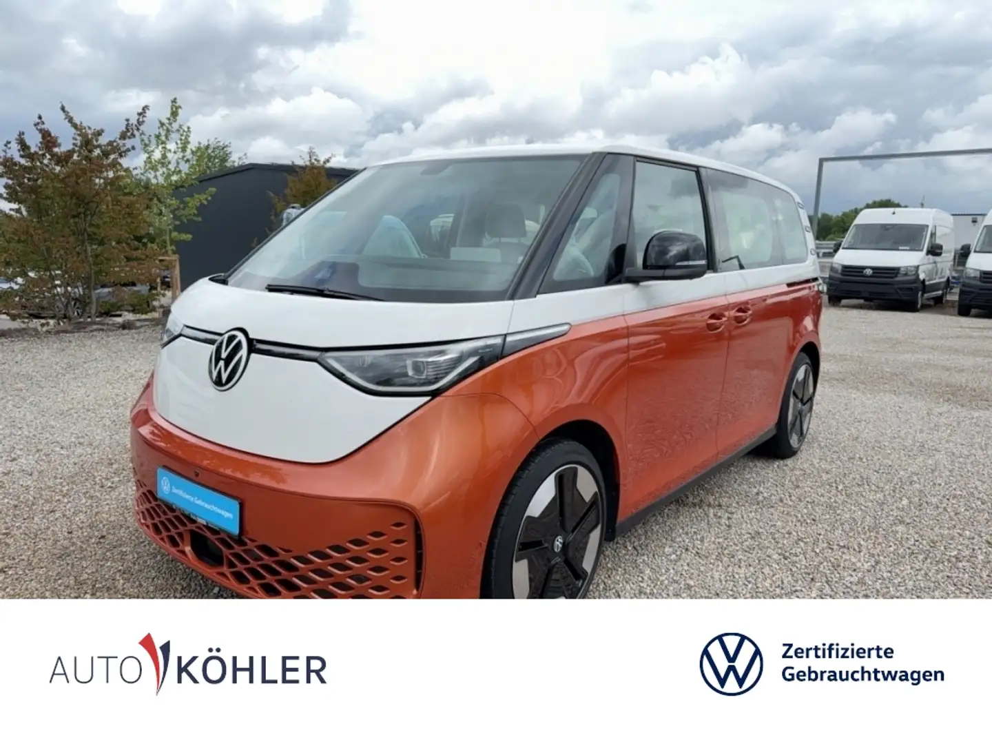 Volkswagen ID. Buzz Pro AHK / elektr. Schiebetüren/Heckklappe Biały - 1
