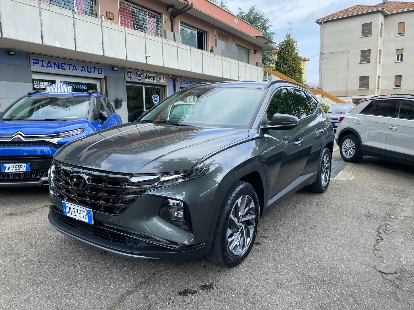 Hyundai TUCSON TUCSON X-LINE 1.6 CRDI 115cv - IMM. 02/2023 Grijs - 2