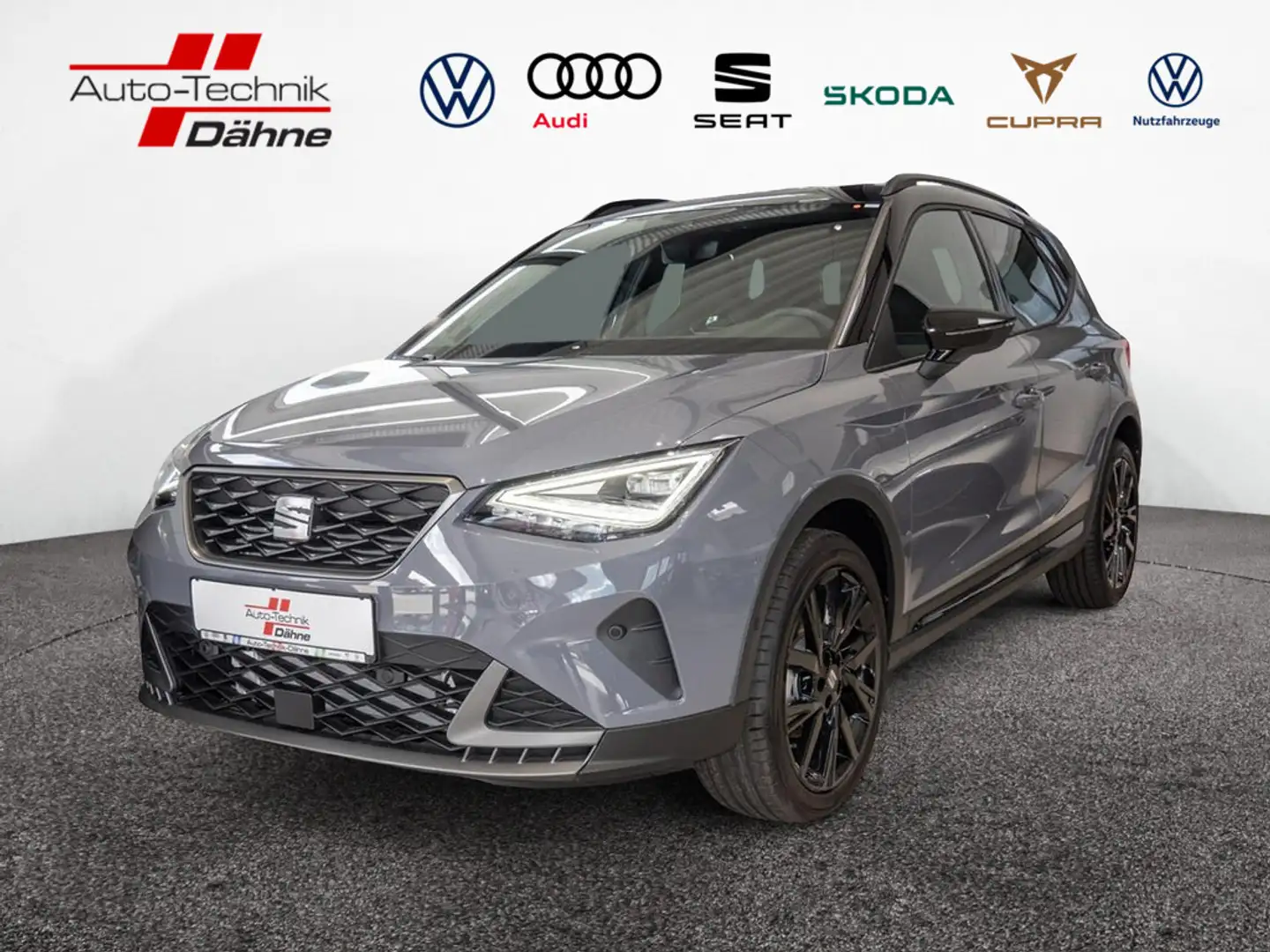 SEAT Arona FR 1.0 TSI Black Edition NAVI ACC LED Gris - 1