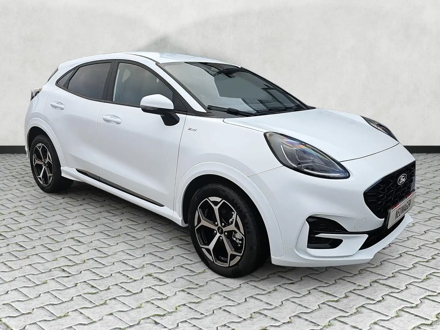 Ford Puma ST-Line 1.0 EB Hybrid 7G-Autom. nMod / Temp 92 ... Weiß - 1