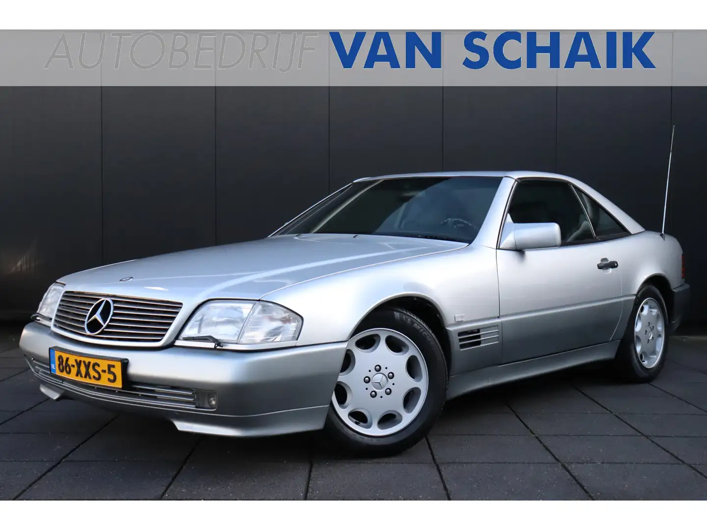 Mercedes-Benz SL 500 Cabrio | HARDTOP! | 320 PK | CLIMATE | LEDER | MEM Grijs - 1