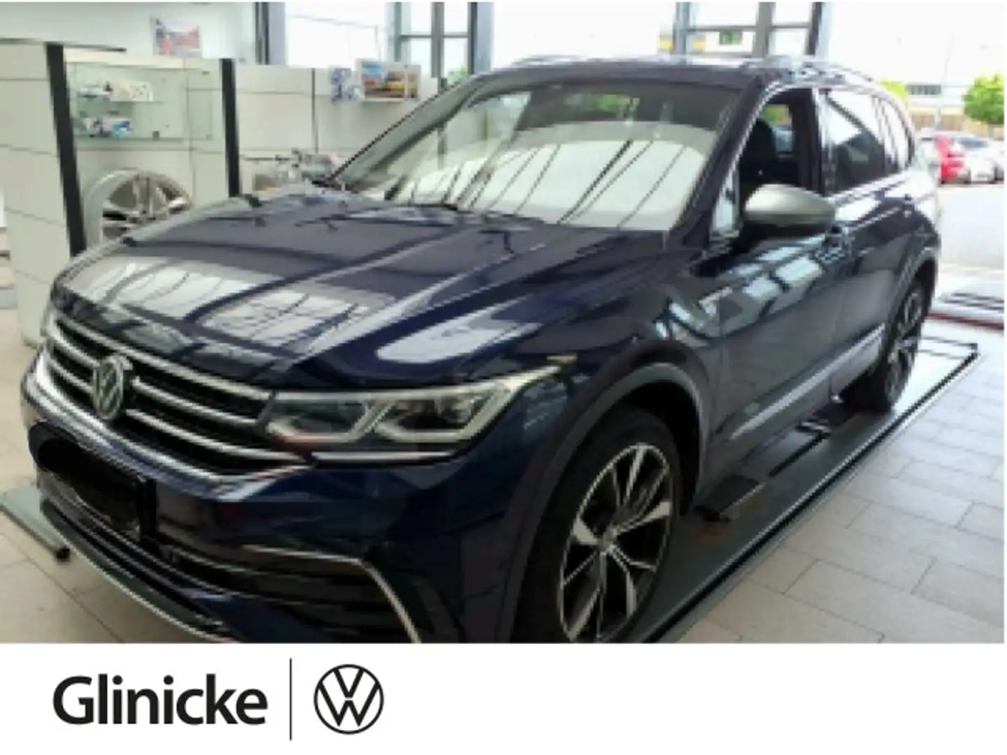 Volkswagen Tiguan Allspace 2.0 TDI R-Line 4Motion DSG, AHK, Blau - 1