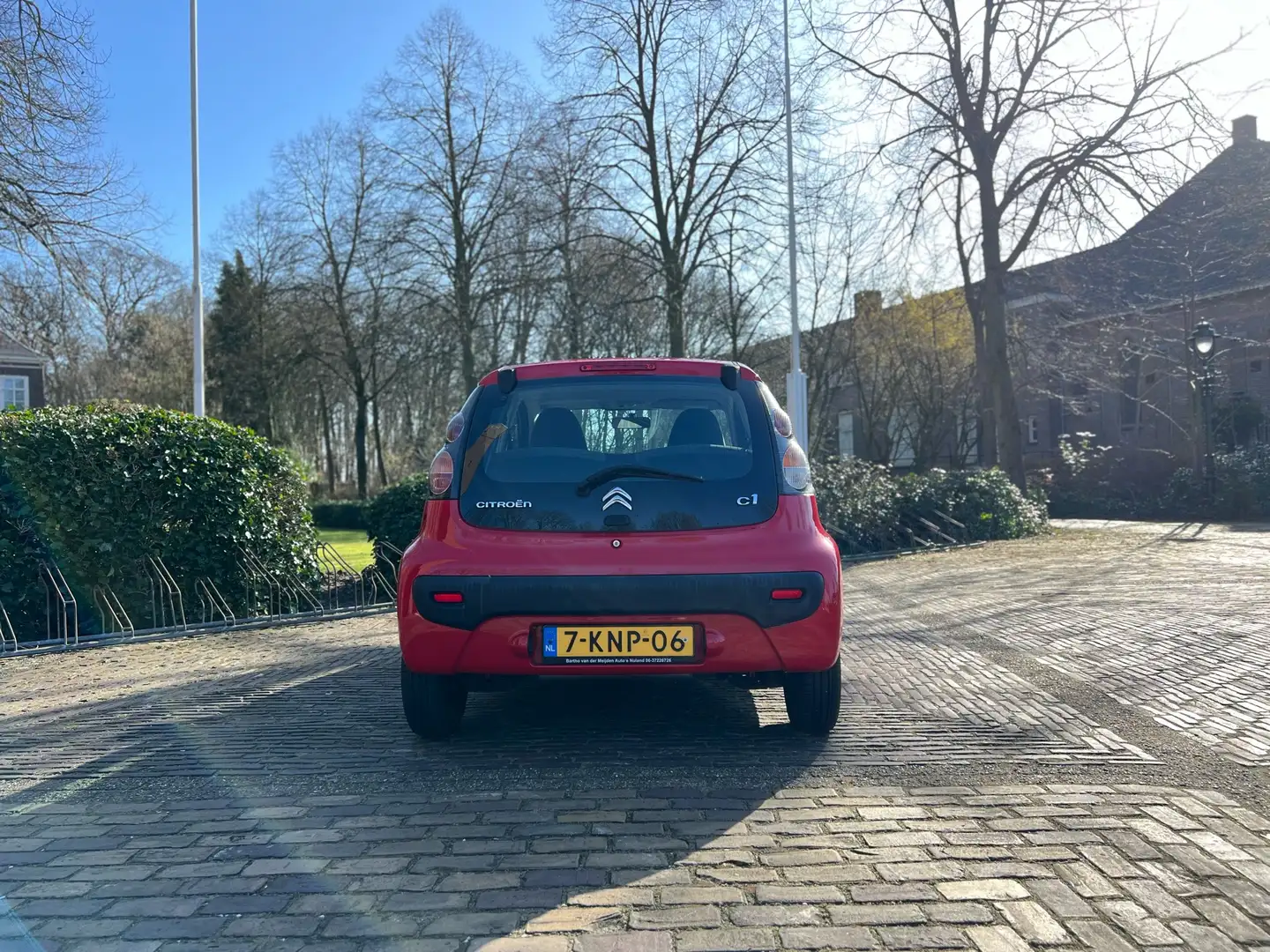 Citroen C1 1.0 Attraction 2013 airco Rood - 2