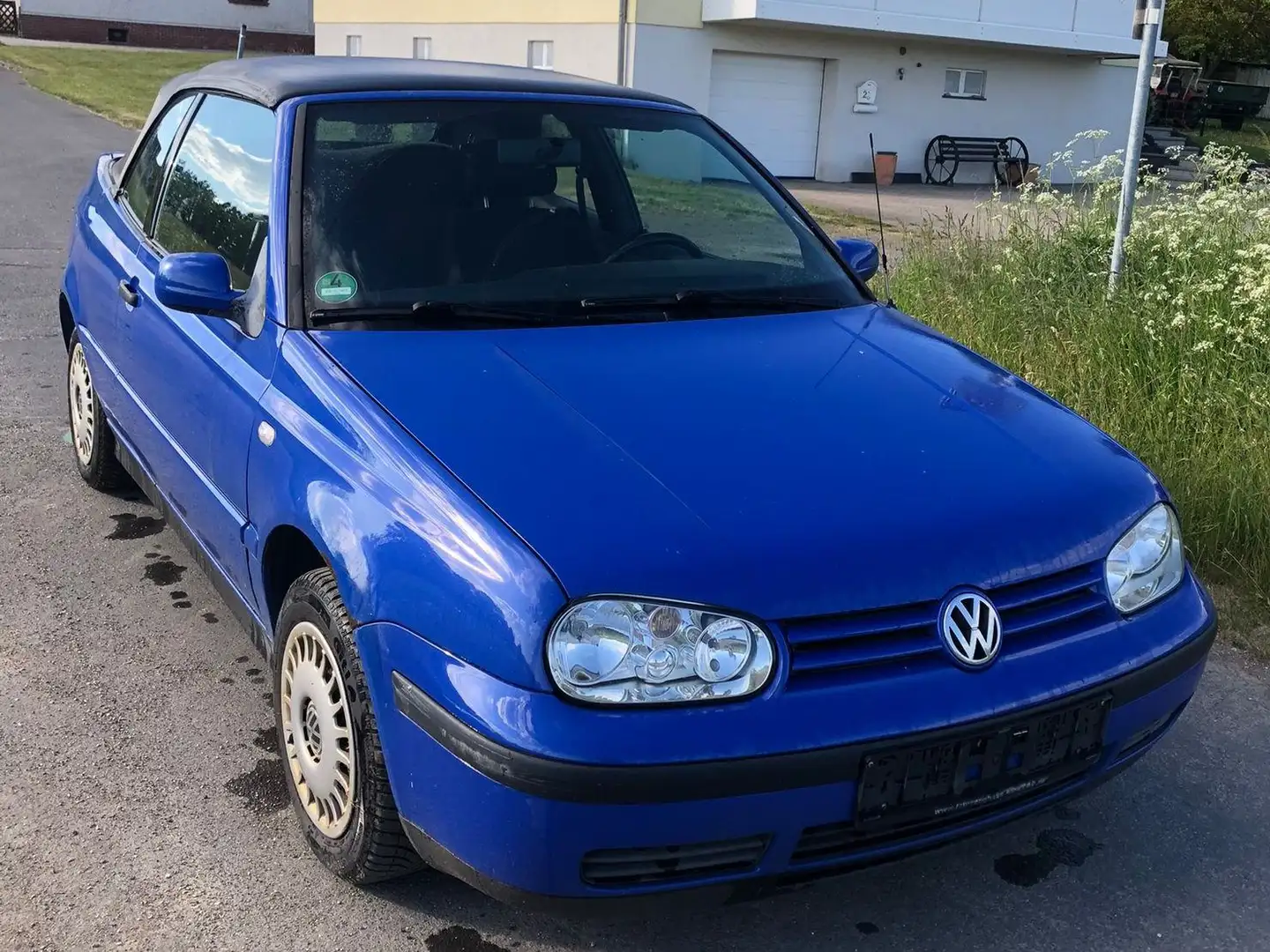 Volkswagen Golf Cabriolet Cabrio 2.0 Colour Concept Tüv 10.25 Bleu - 2