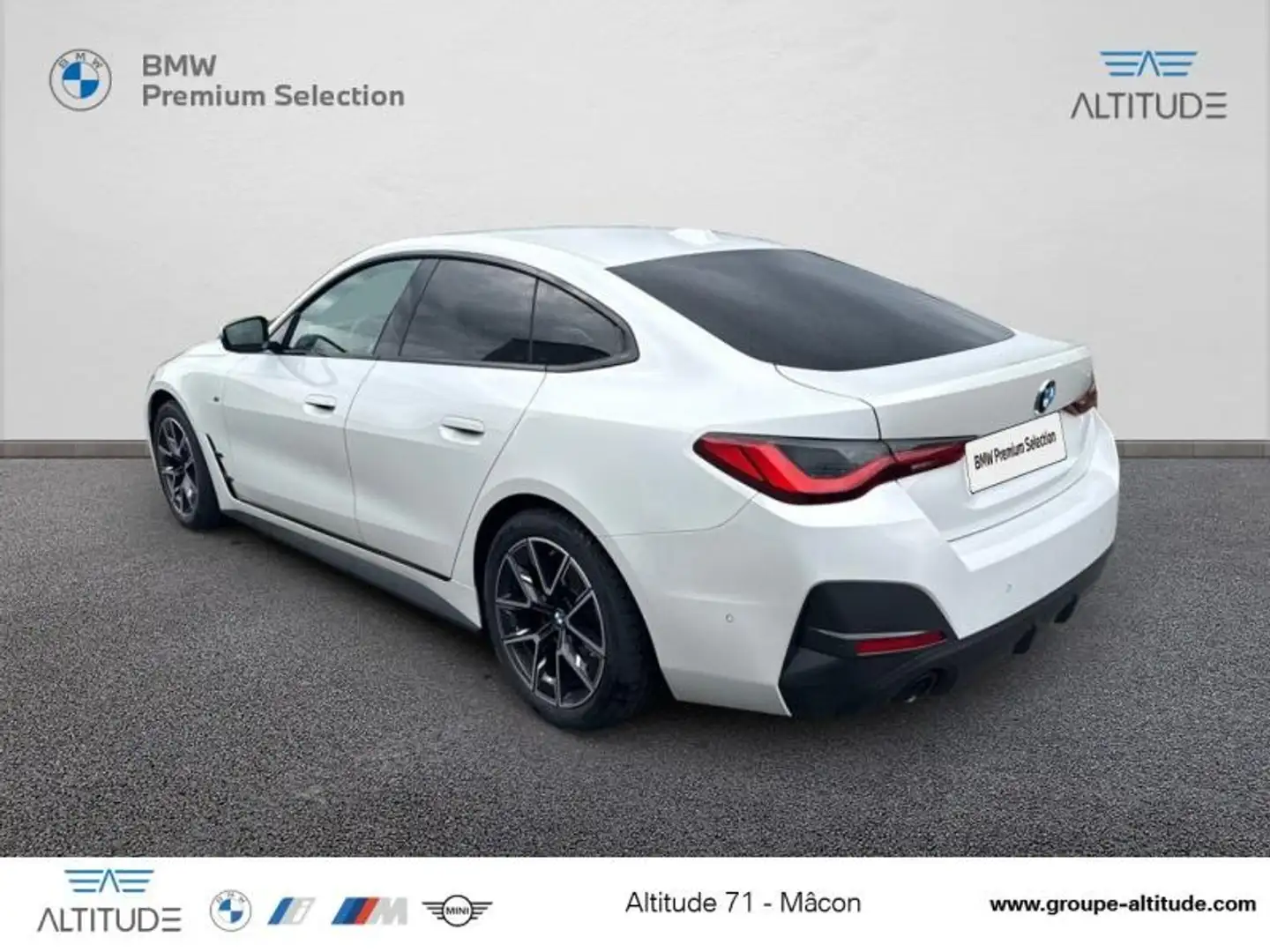 BMW 420 420dA 190ch M Sport Blanc - 2