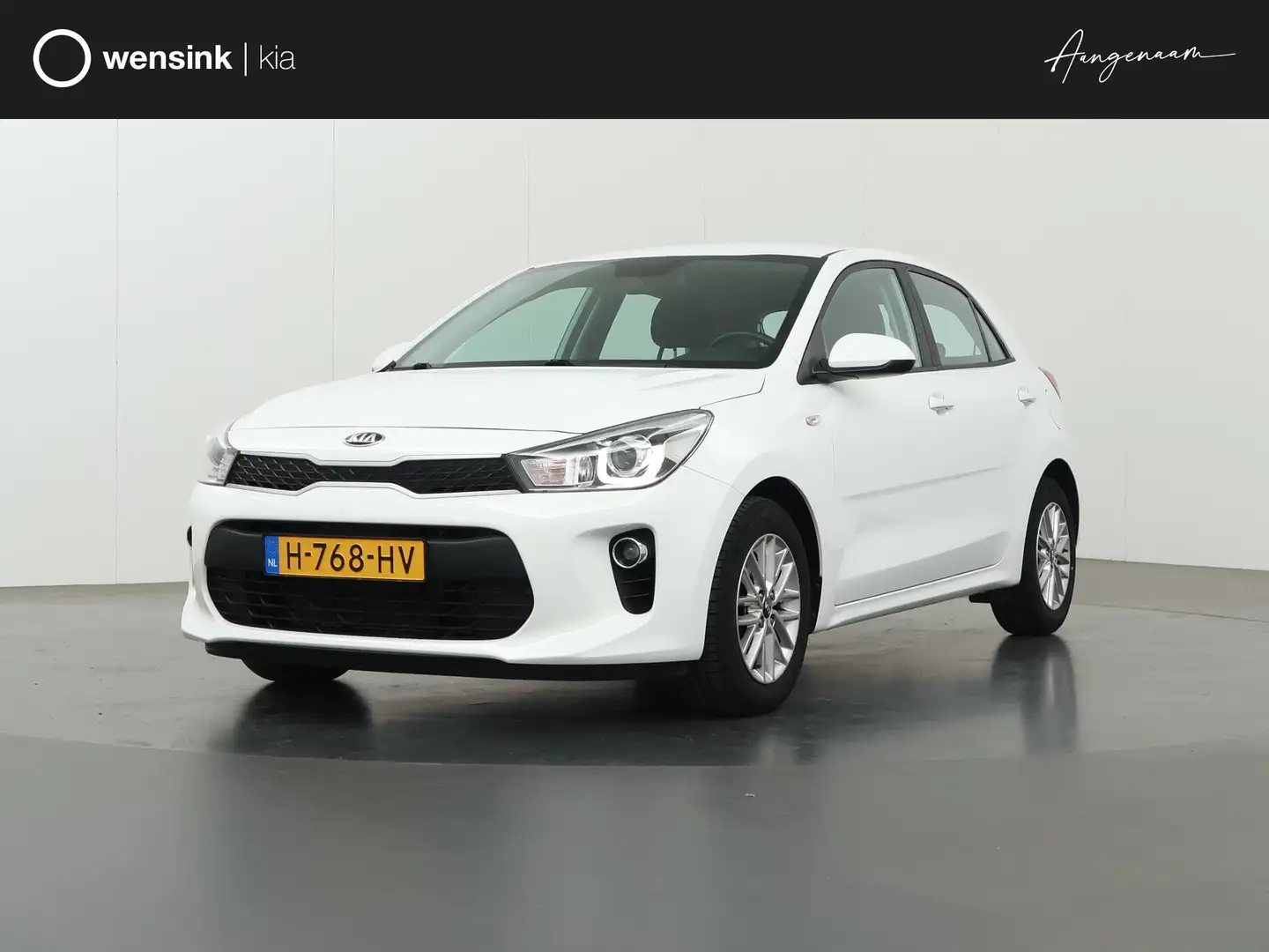 Kia Rio 1.0 TGDI DynamicLine | Navigatiesysteem | Parkeerc Blanc - 1