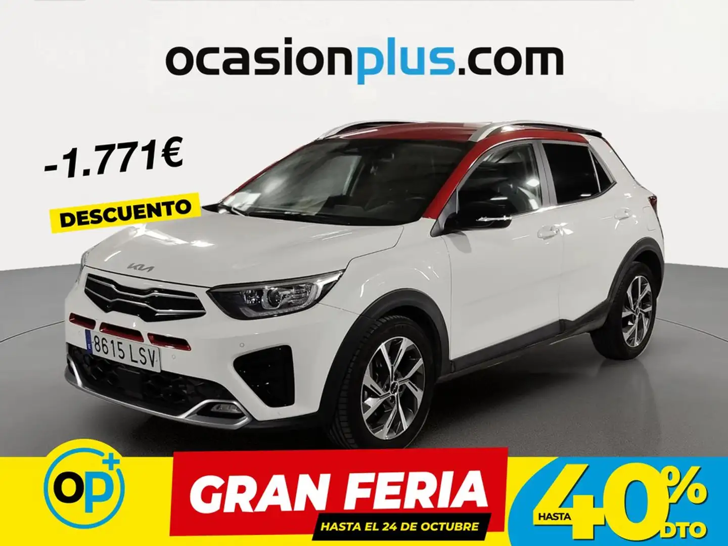 Kia Stonic 1.0 T-GDi MHEV GT Line 120 Blanco - 1