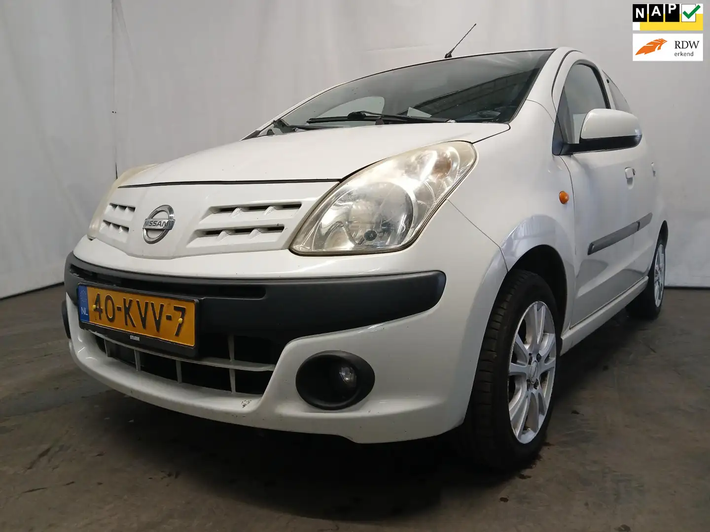 Nissan Pixo 1.0 Acenta - Airco - Schade bijela - 1