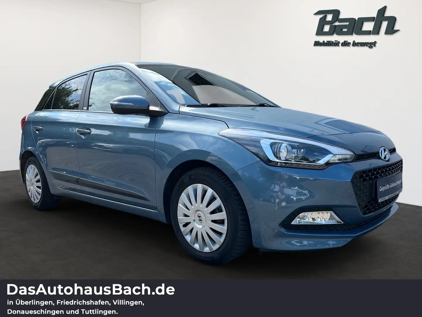 Hyundai i20 1.2 Passion Blauw - 2