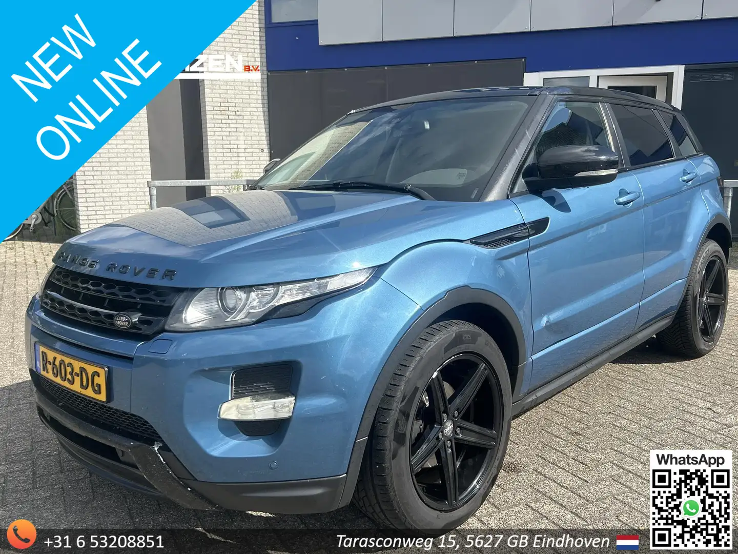 Land Rover Range Rover Evoque 2.2 SD4 4WD Prestige | Leder | Meridian | Cruise | Blauw - 1