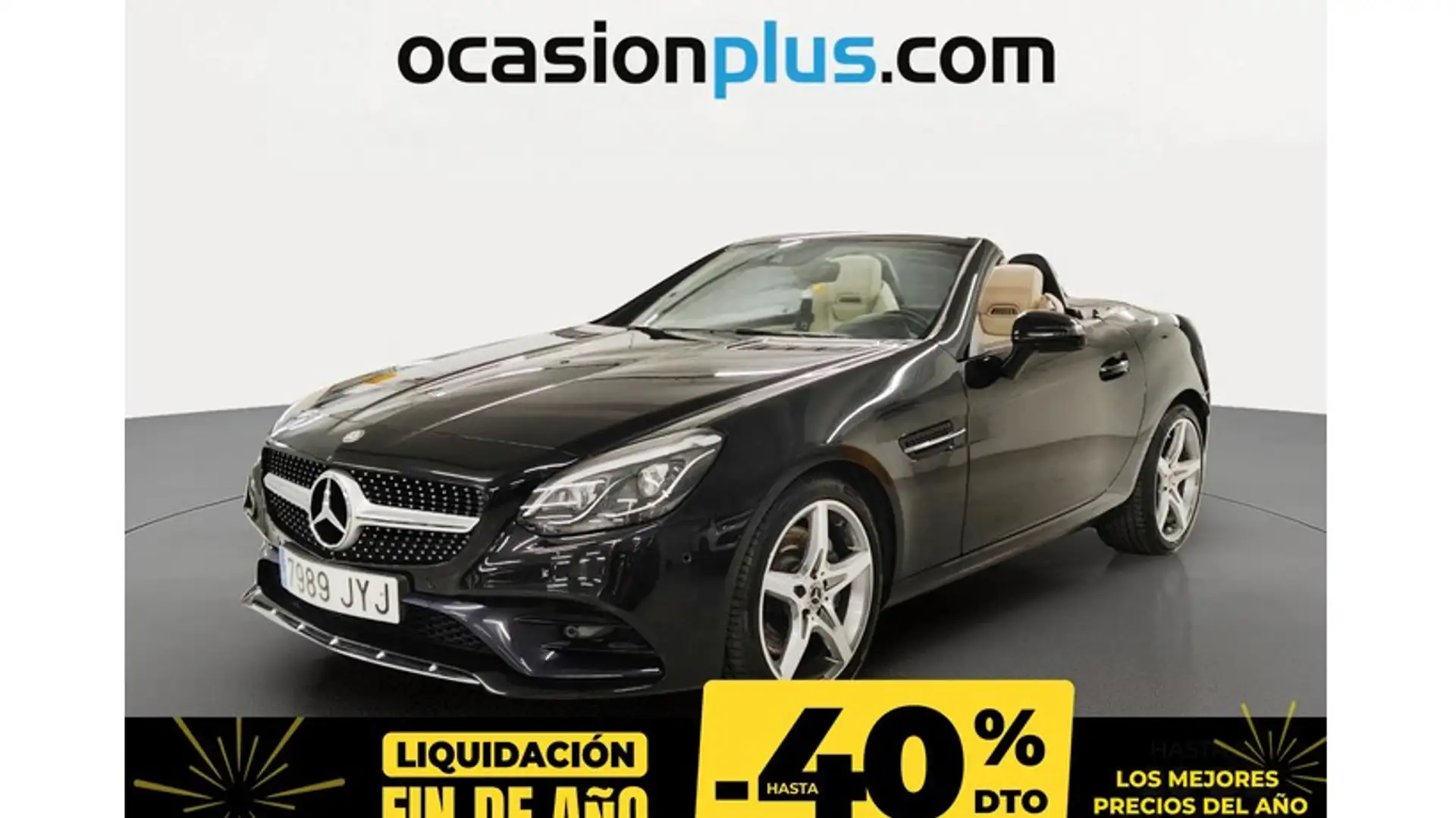 Mercedes-Benz SLC 200 9G-Tronic Czarny - 1