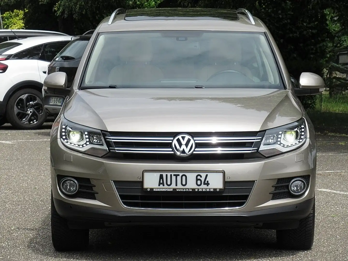 Volkswagen Tiguan 2.0 TDI 177CV DSG7 4Motion 1ère Main 126000km Beige - 2