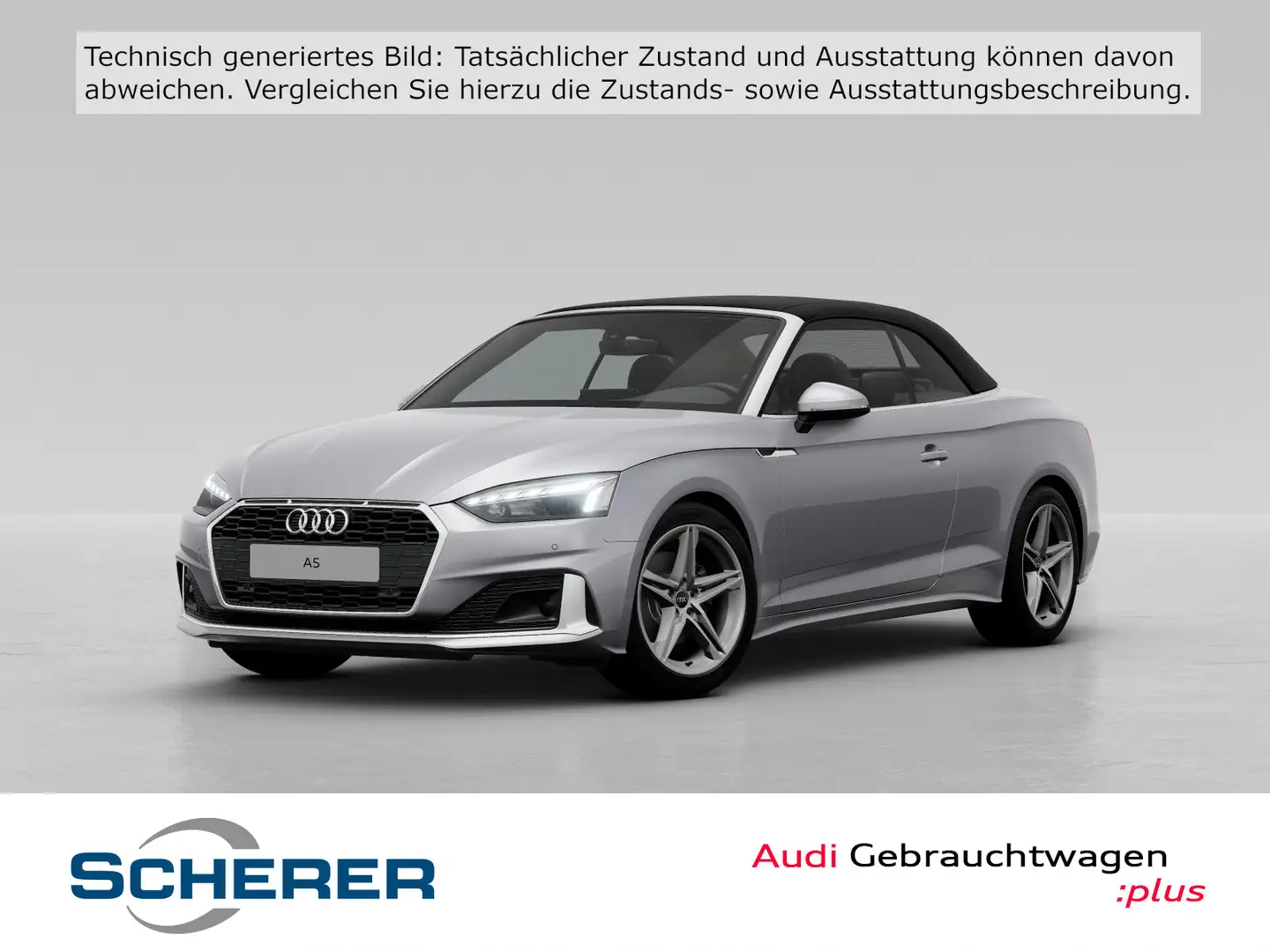 Audi A5 advanced 35 TDI 120(163) kW(PS) S t Silber - 1