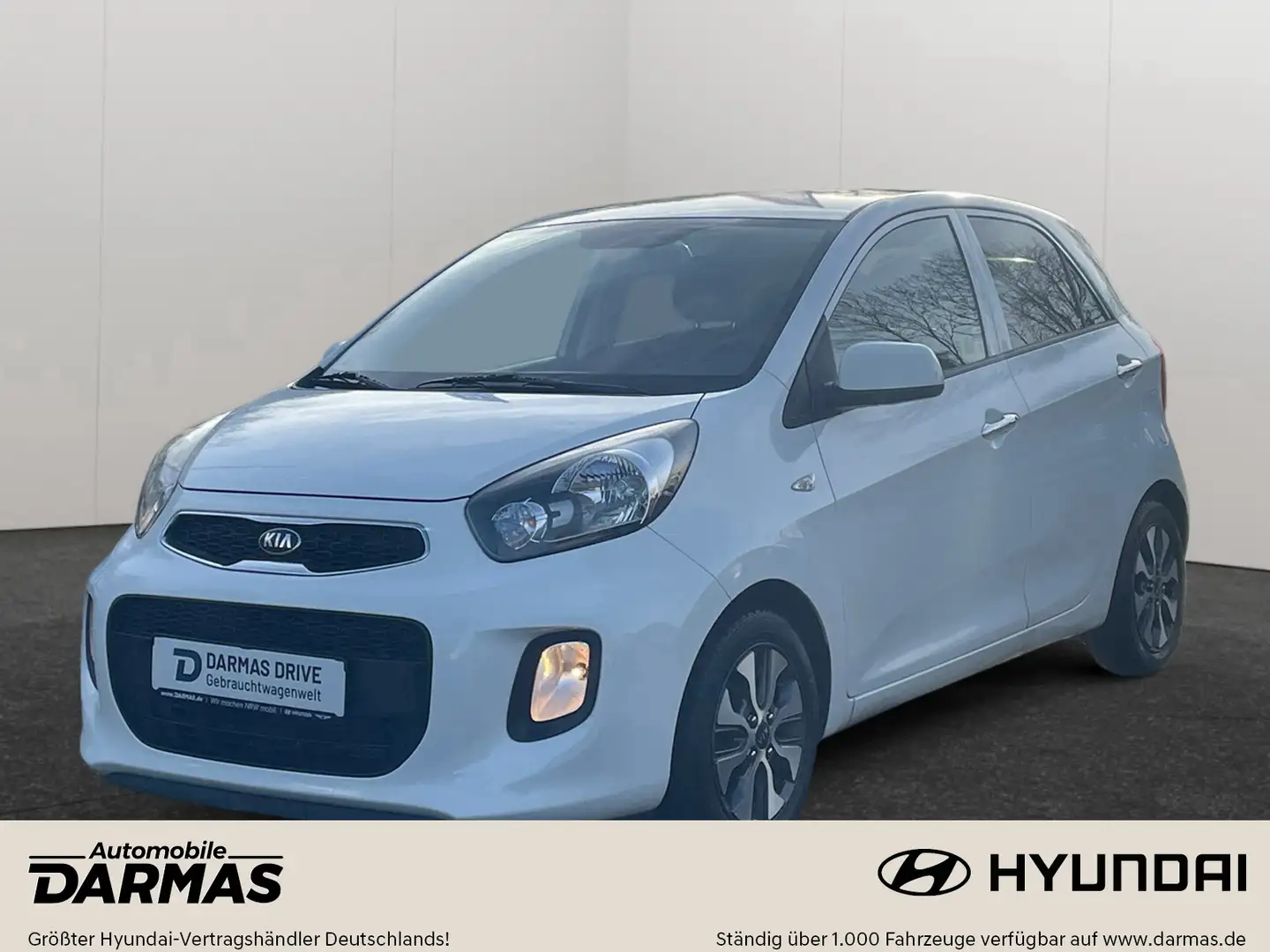 Kia Picanto Picanto Klima Allwetterr. Shzg. Aux/Bluetooth Weiß - 1