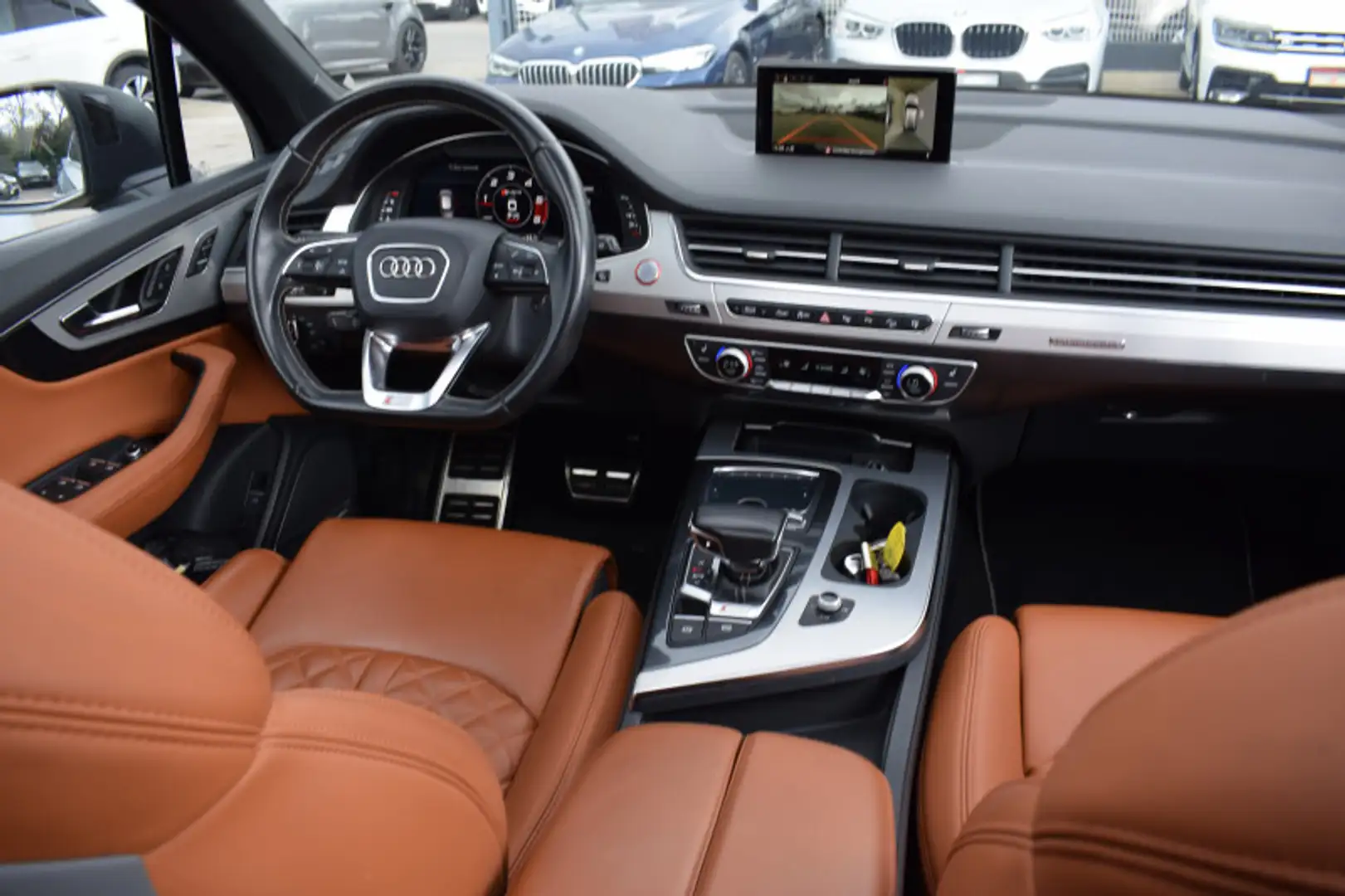 Audi SQ7 4.0 V8 TDI 435CH 7 PLACES le prix inclut la carte grise Blau - 2