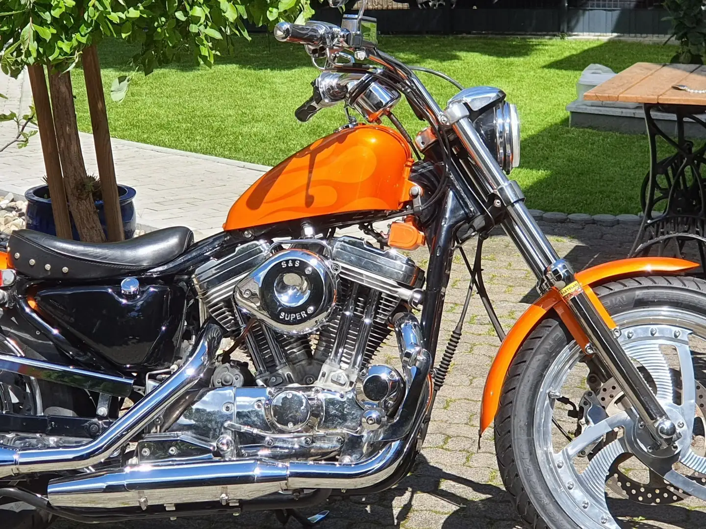 Harley-Davidson Sportster 883 Naranja - 2