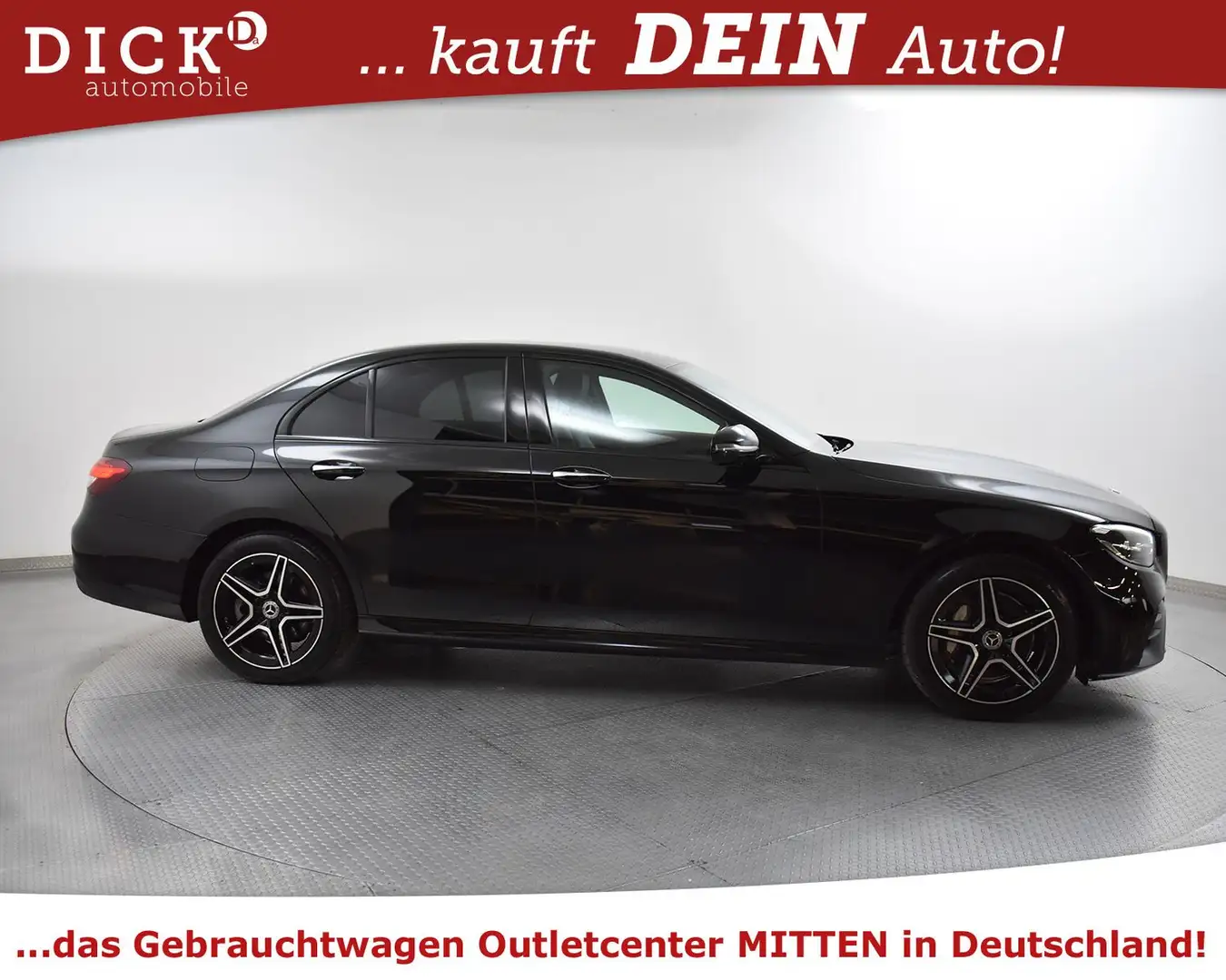 Mercedes-Benz E 300 E300de AMG Line NIGHT+HEAD+BURM+WIDES+360+COMAND Schwarz - 2