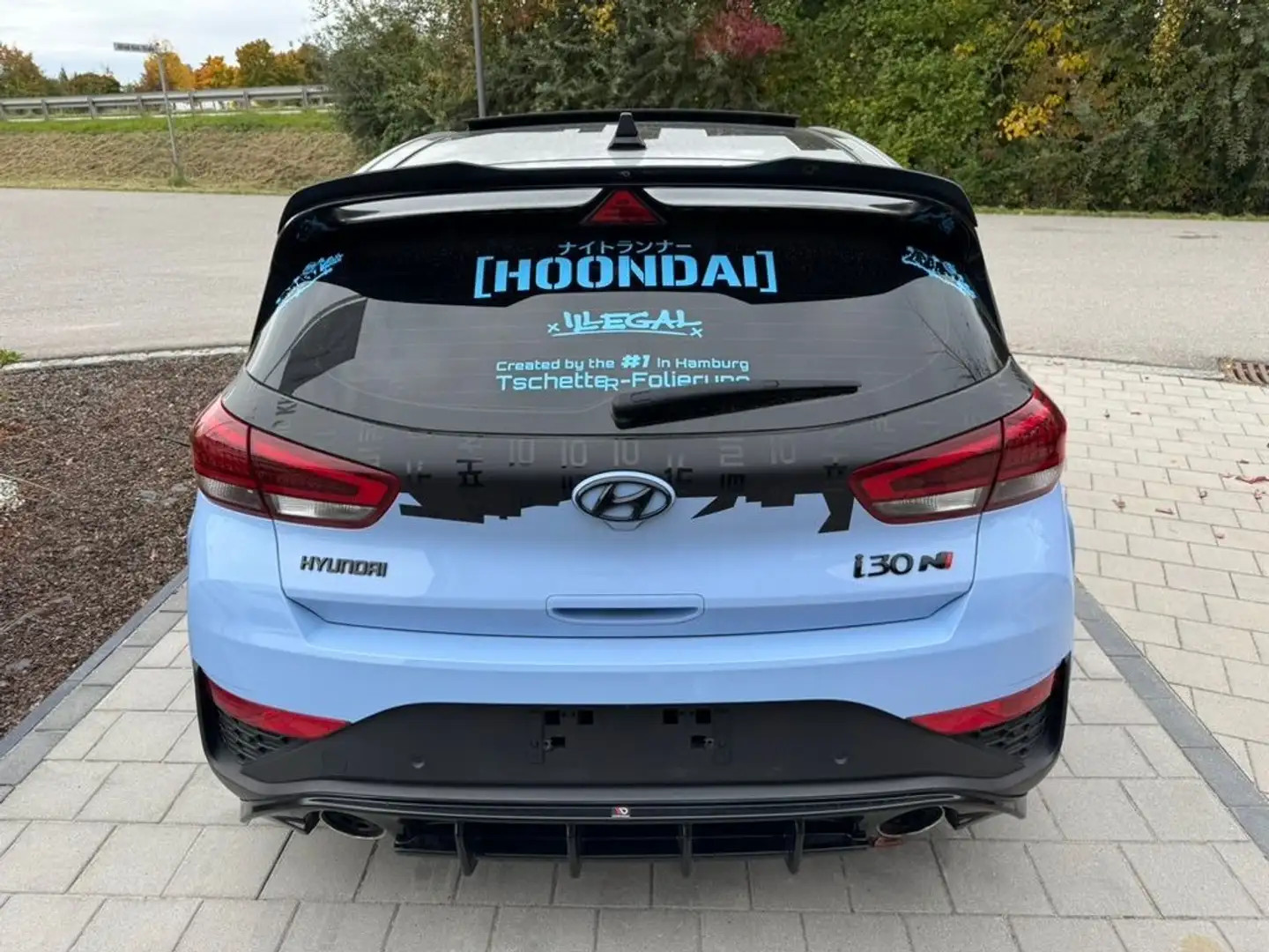 Hyundai i30 N Performance, Panorama Blau - 2