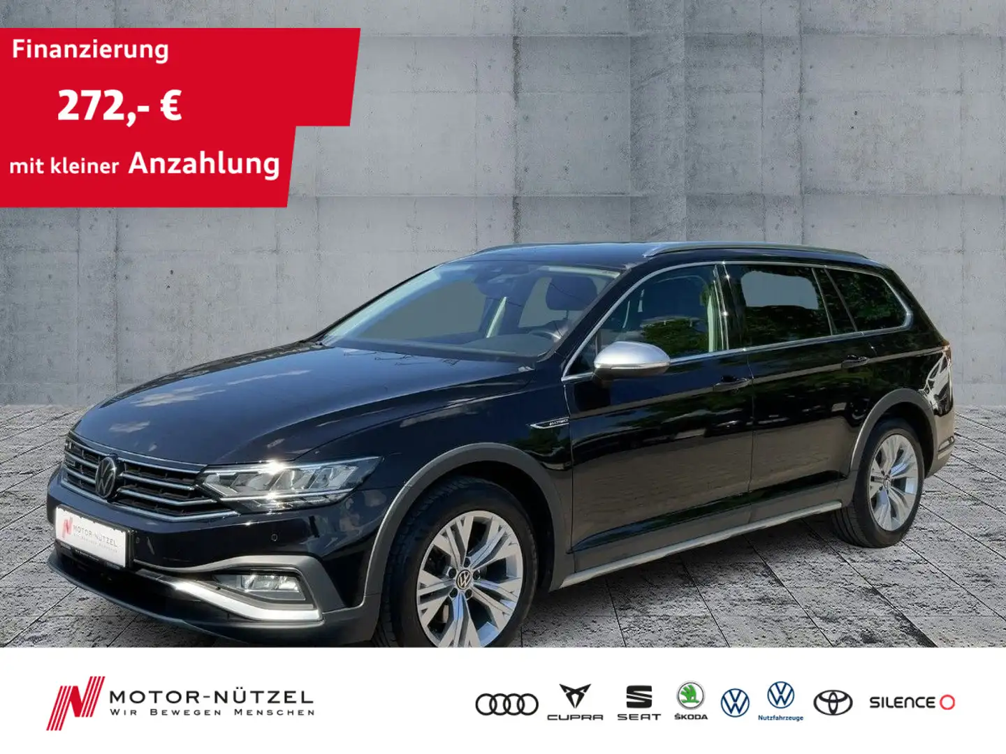Volkswagen Passat Alltrack 2.0 TDI DSG 4M LED+NAVI+AHK+ACC Negru - 1