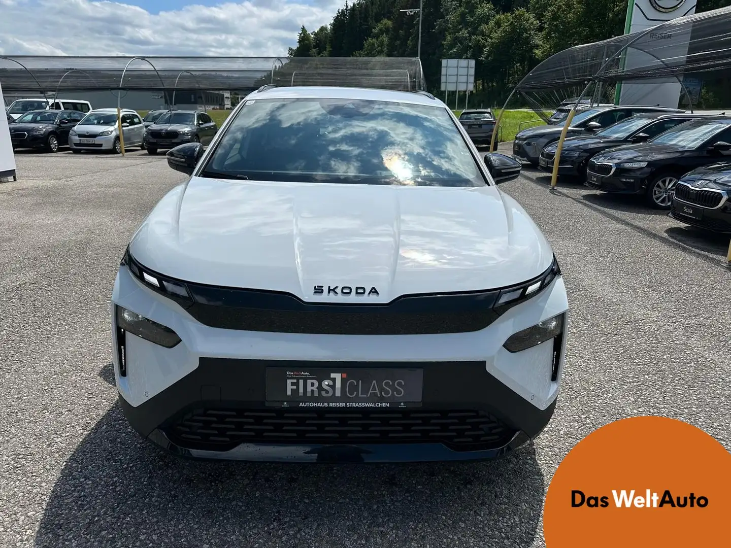 Skoda Elroq Sportline 85 Blanco - 1
