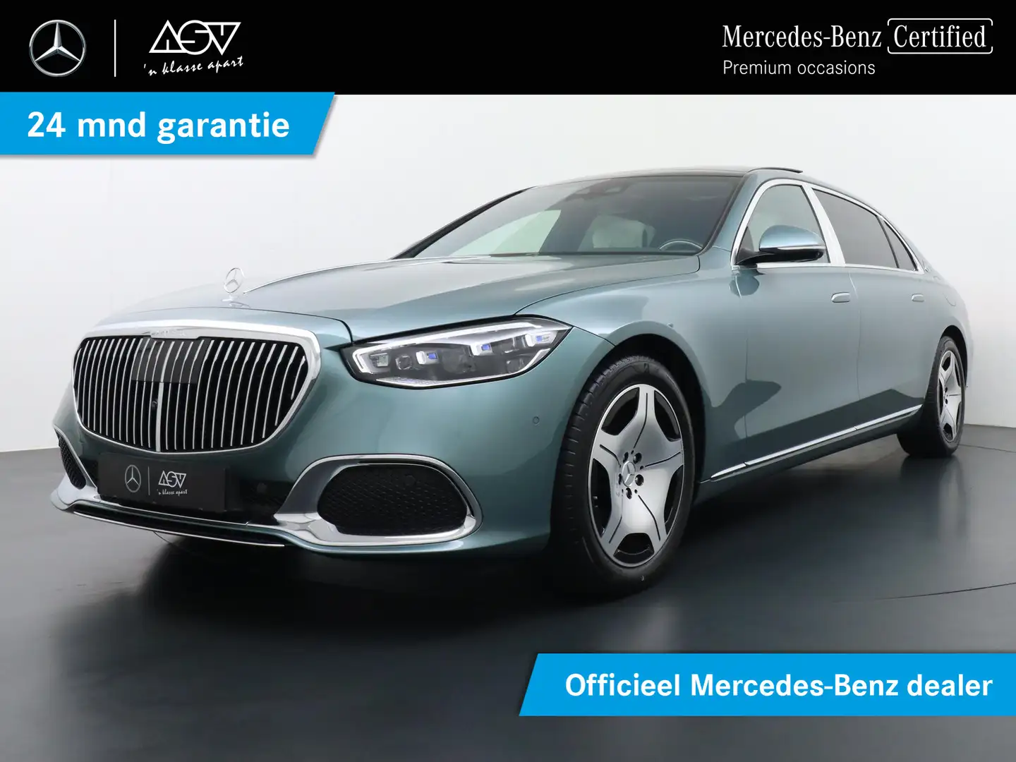 Mercedes-Benz Maybach S-Klasse 580 e 4MATIC achteras besturing, Manufaktur Interi - 1