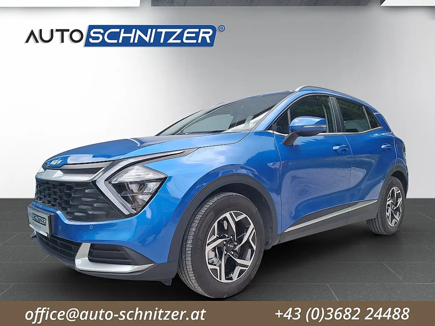 Kia Sportage 1,6 TGDI Silber Blu/Azzurro - 1