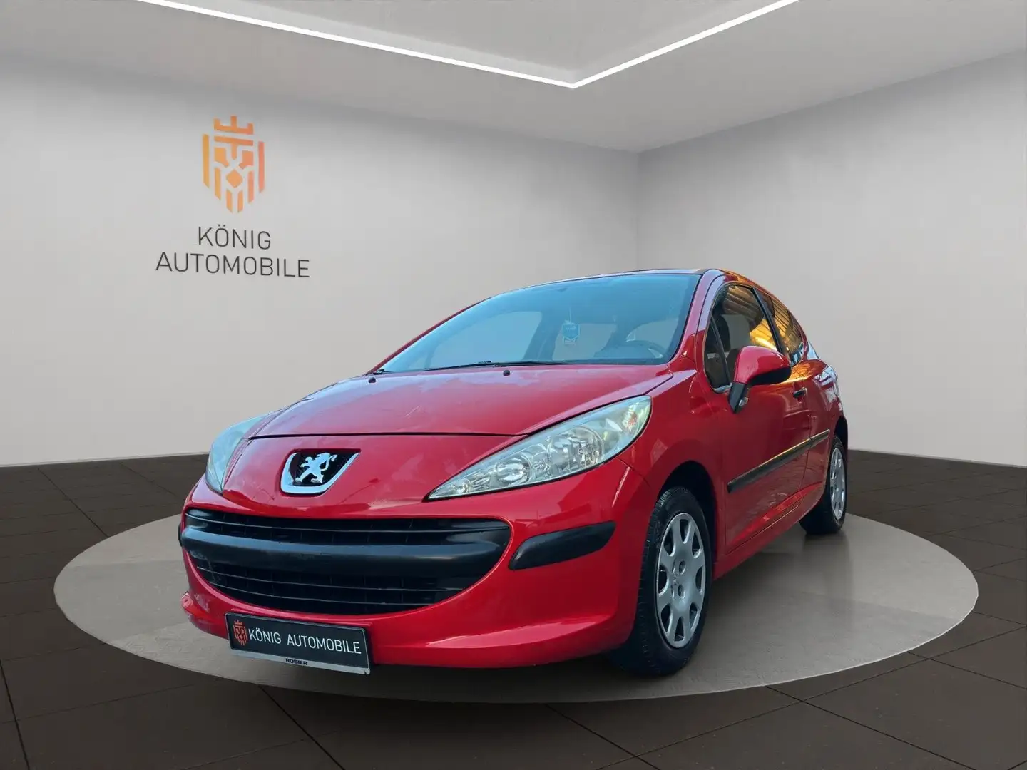Peugeot 207 Filou/SERVO/ALLWETTERREIFEN/AUX-USB Rot - 1