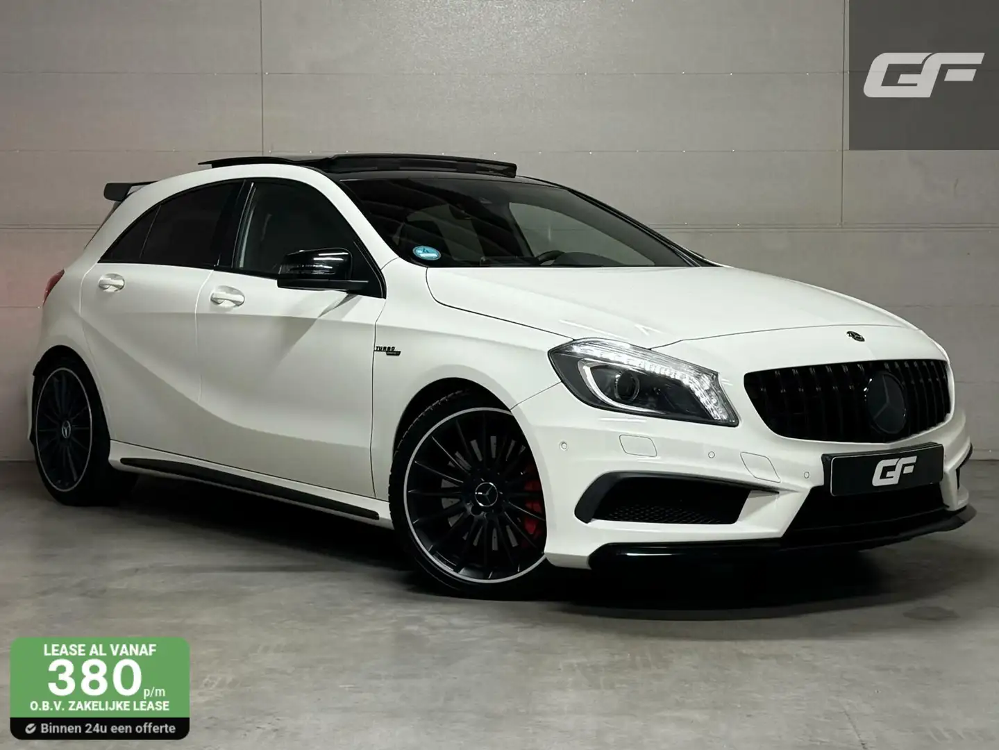 Mercedes-Benz A 45 AMG 4MATIC Pano RECARO Seats H/K Camera Blanc - 1