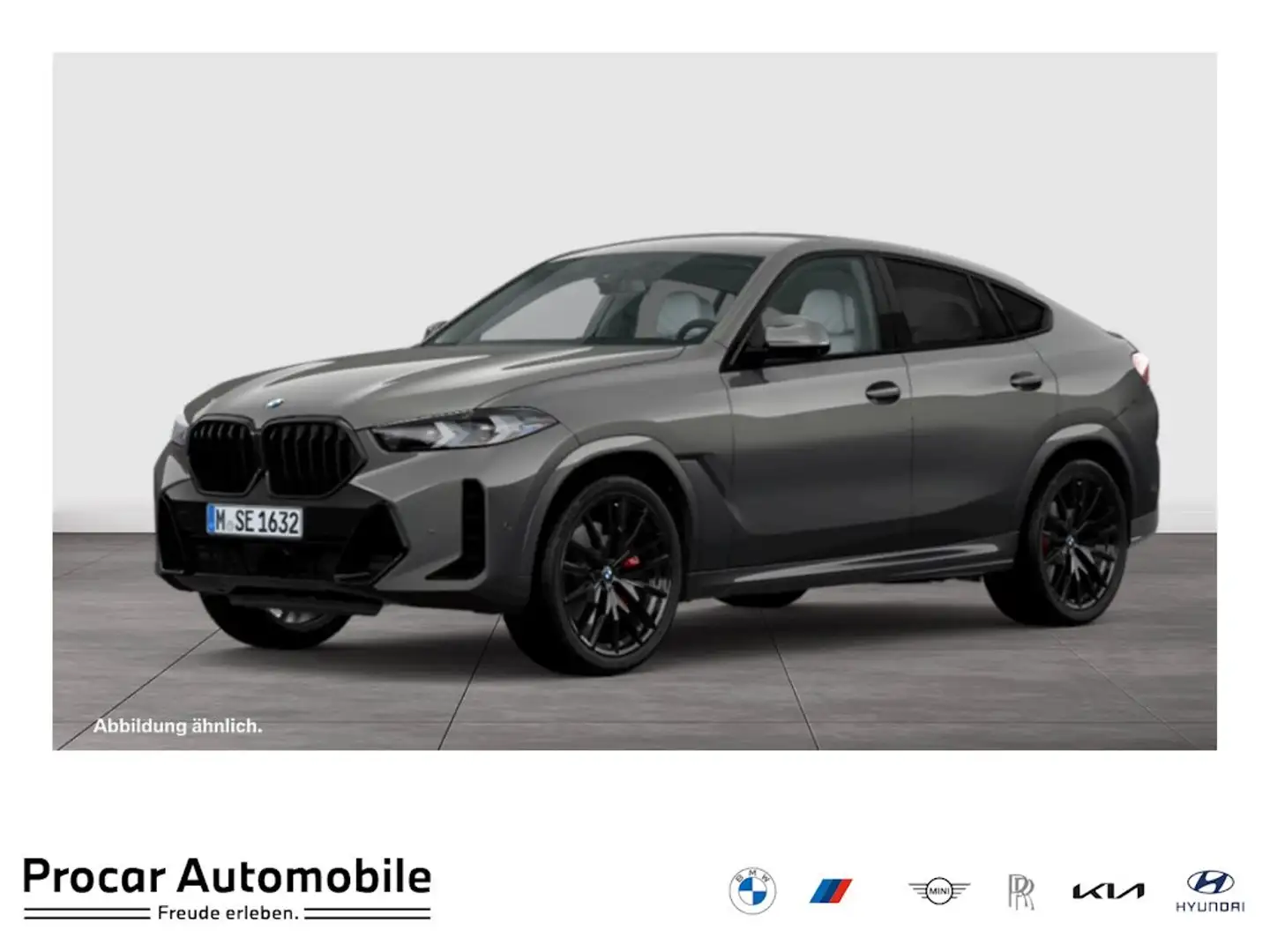 BMW X6 xDrive30d M Sport HUD RFK NAVI LED Sound Syst. Grau - 1