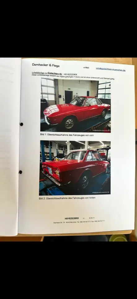 Lancia Fulvia Coupé 1.3 S Serie III, foto 3