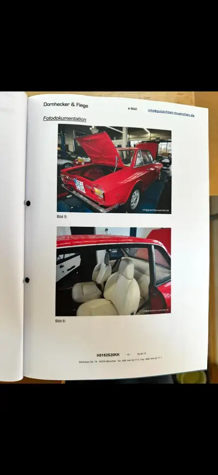 Lancia Fulvia Coupé 1.3 S Serie III, foto 11