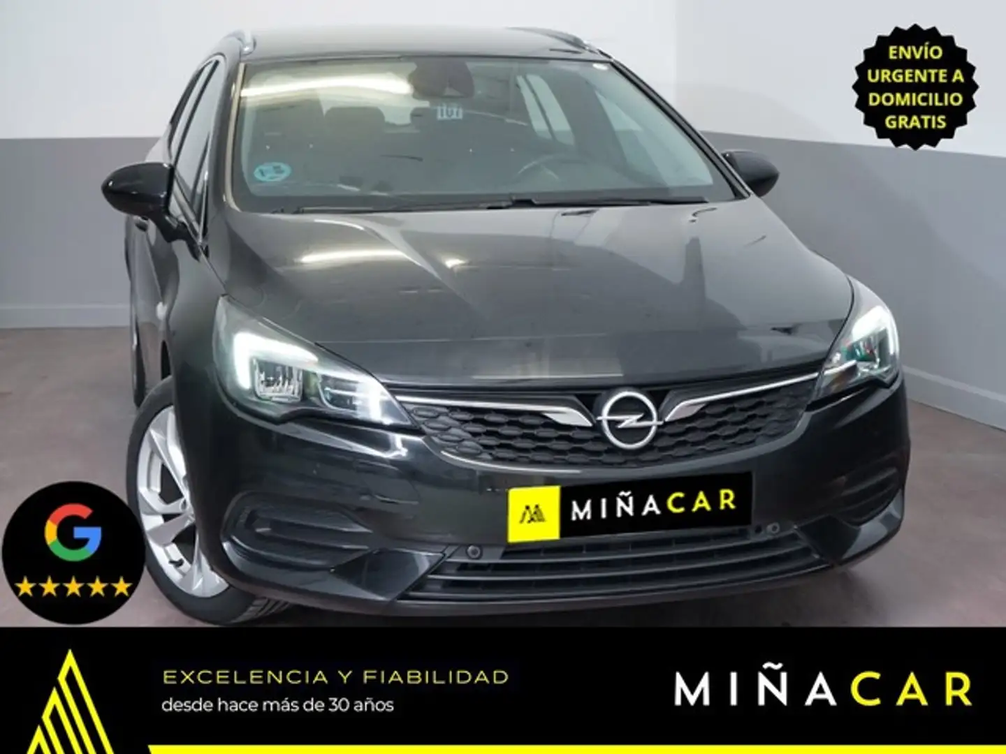 Opel Astra 1.2T XHT S/S Elegance 130 Negro - 1